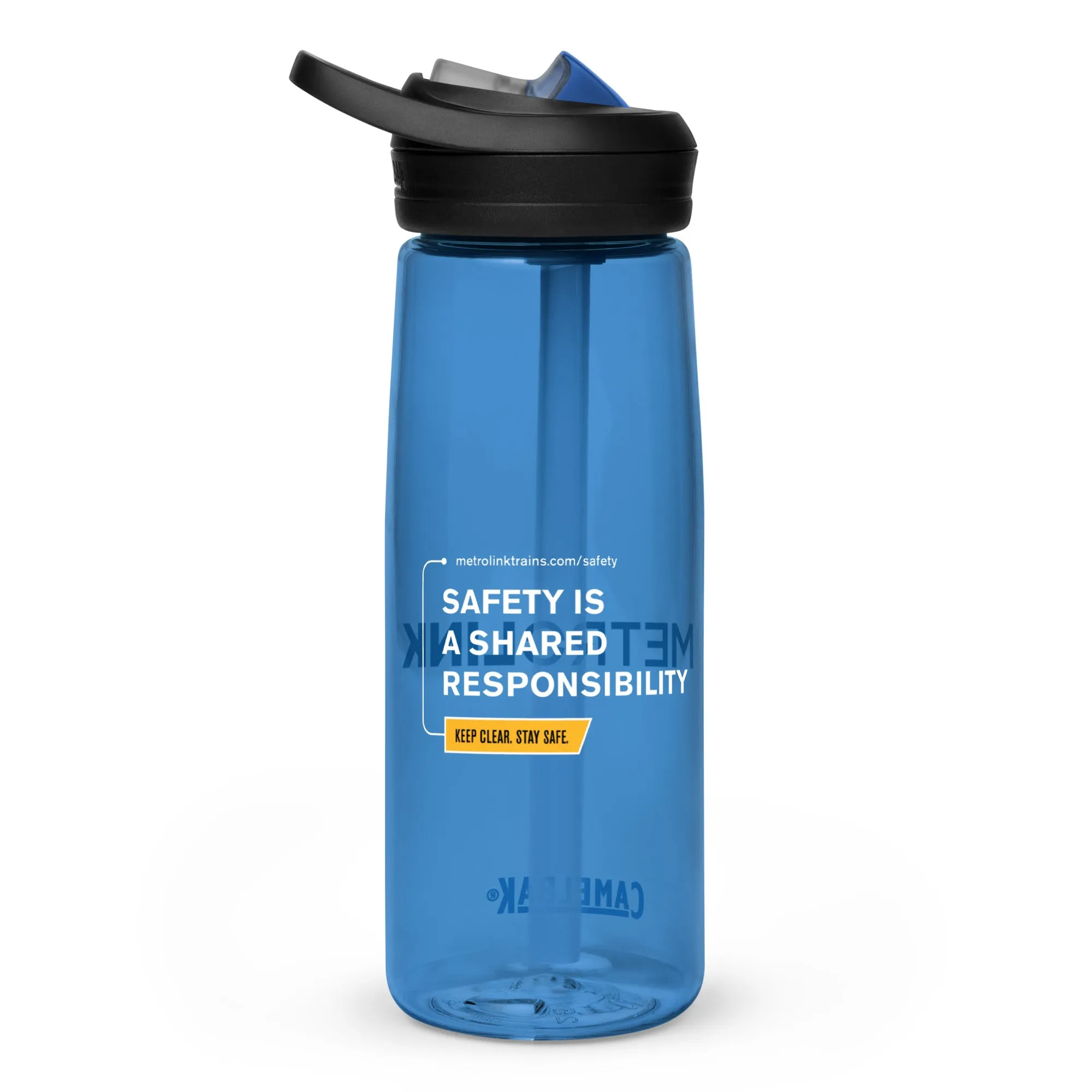 Metrolink Rail Safety Sports Water Bottle