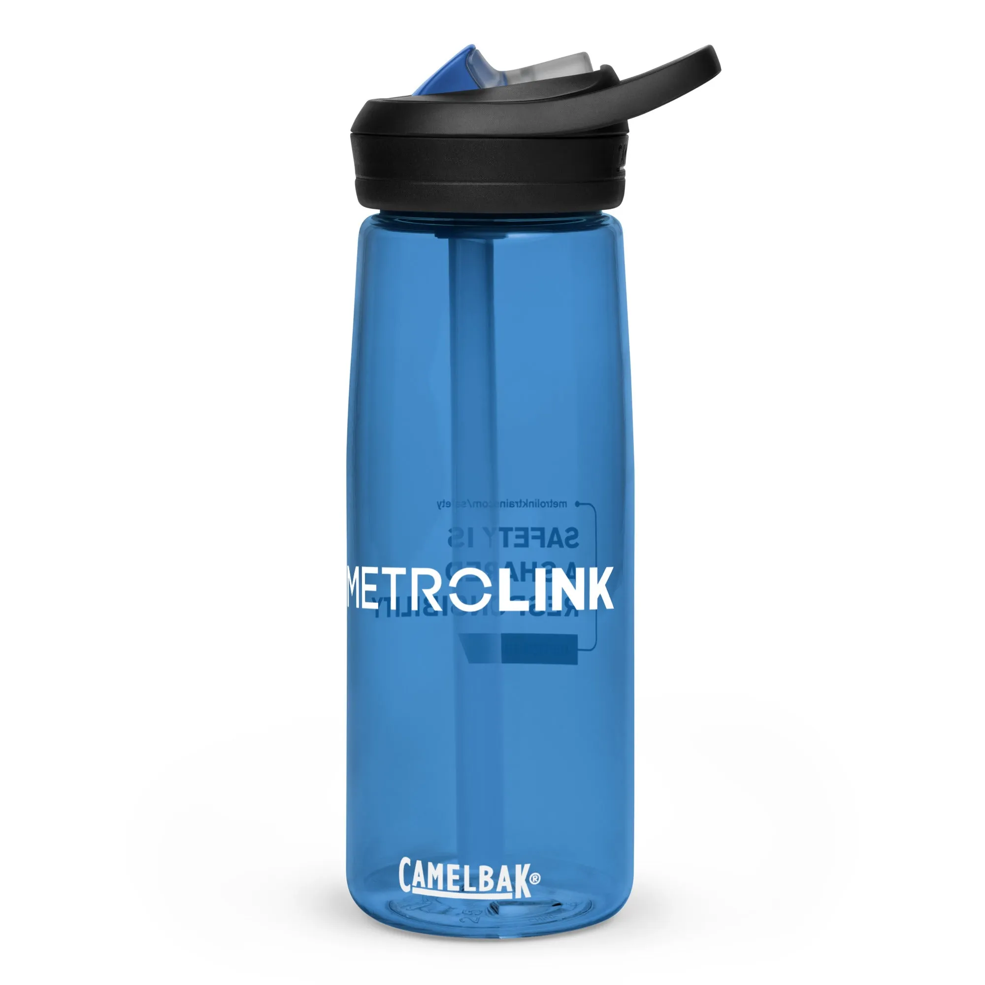Metrolink Rail Safety Sports Water Bottle