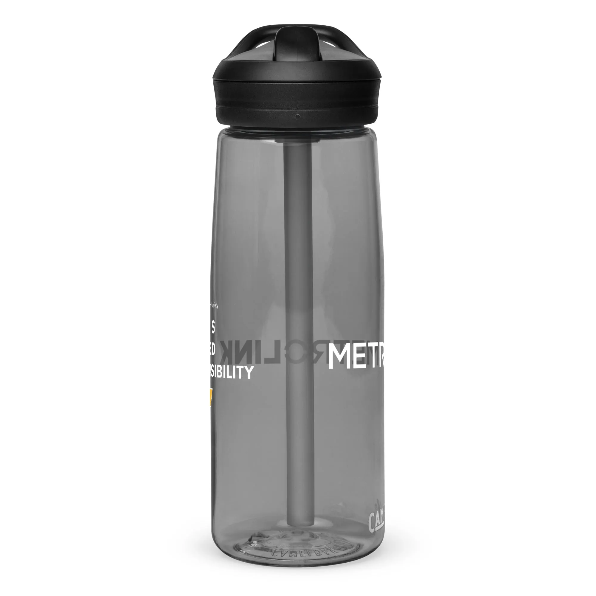 Metrolink Rail Safety Sports Water Bottle