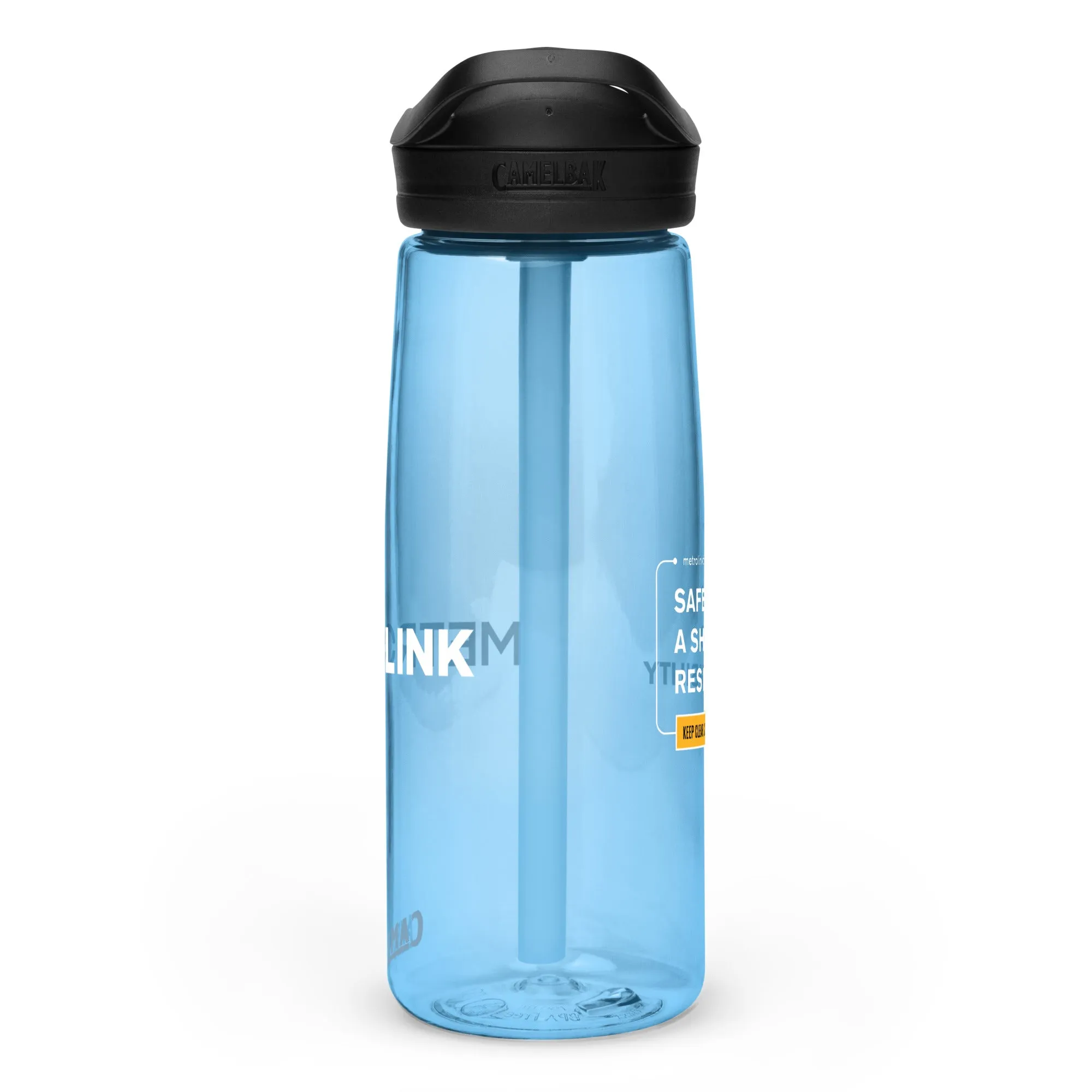 Metrolink Rail Safety Sports Water Bottle
