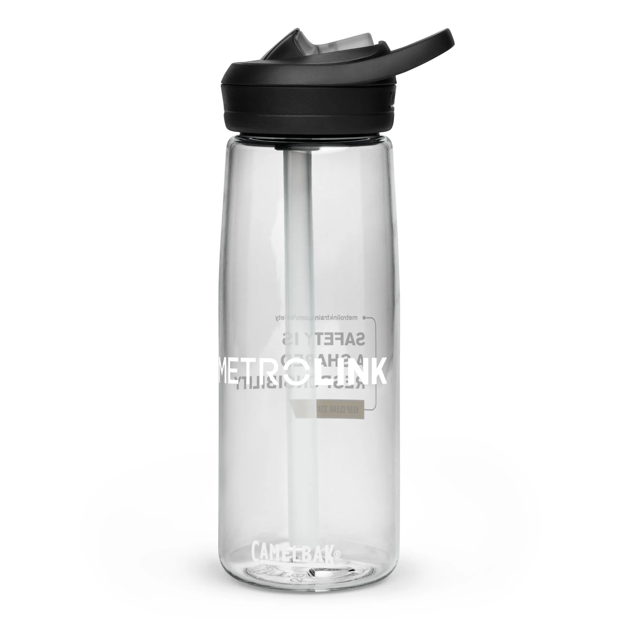 Metrolink Rail Safety Sports Water Bottle