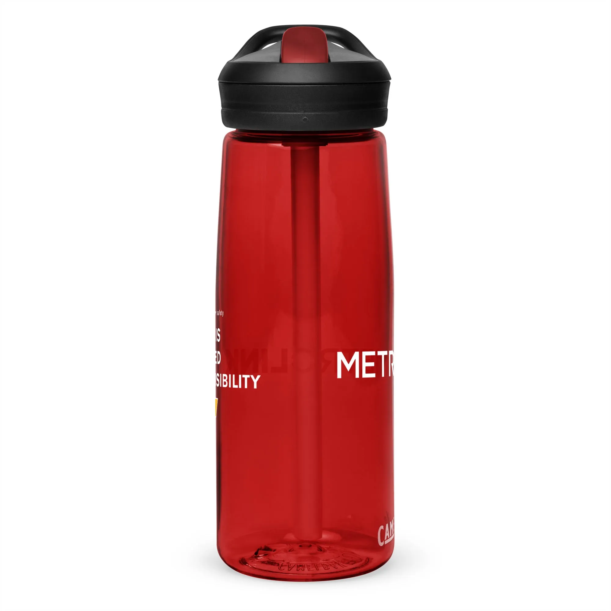 Metrolink Rail Safety Sports Water Bottle