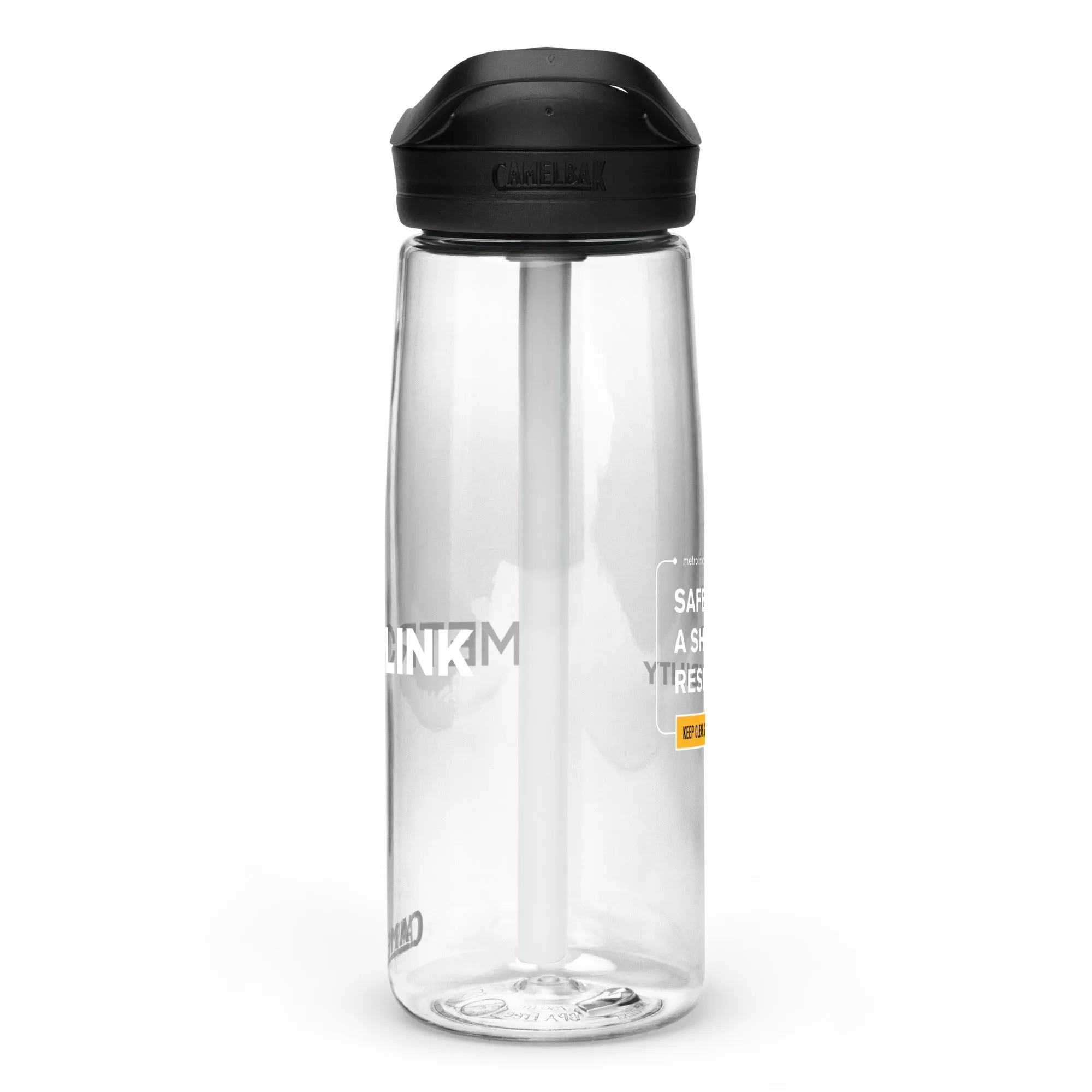 Metrolink Rail Safety Sports Water Bottle