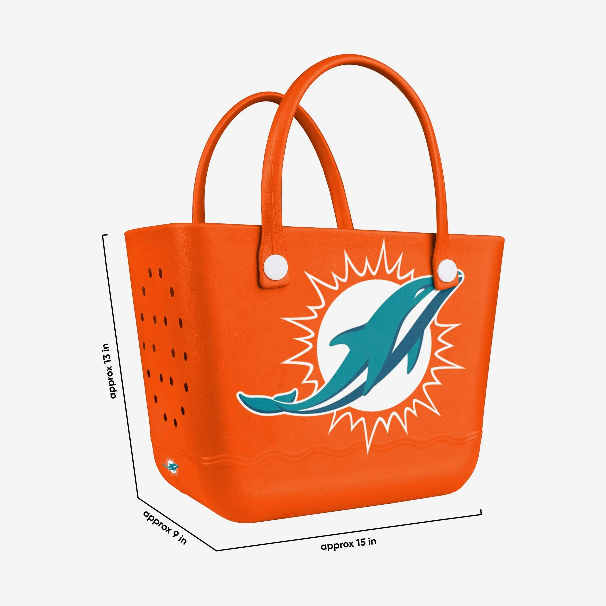 Miami Dolphins Big Logo Tailgate Tote Bag