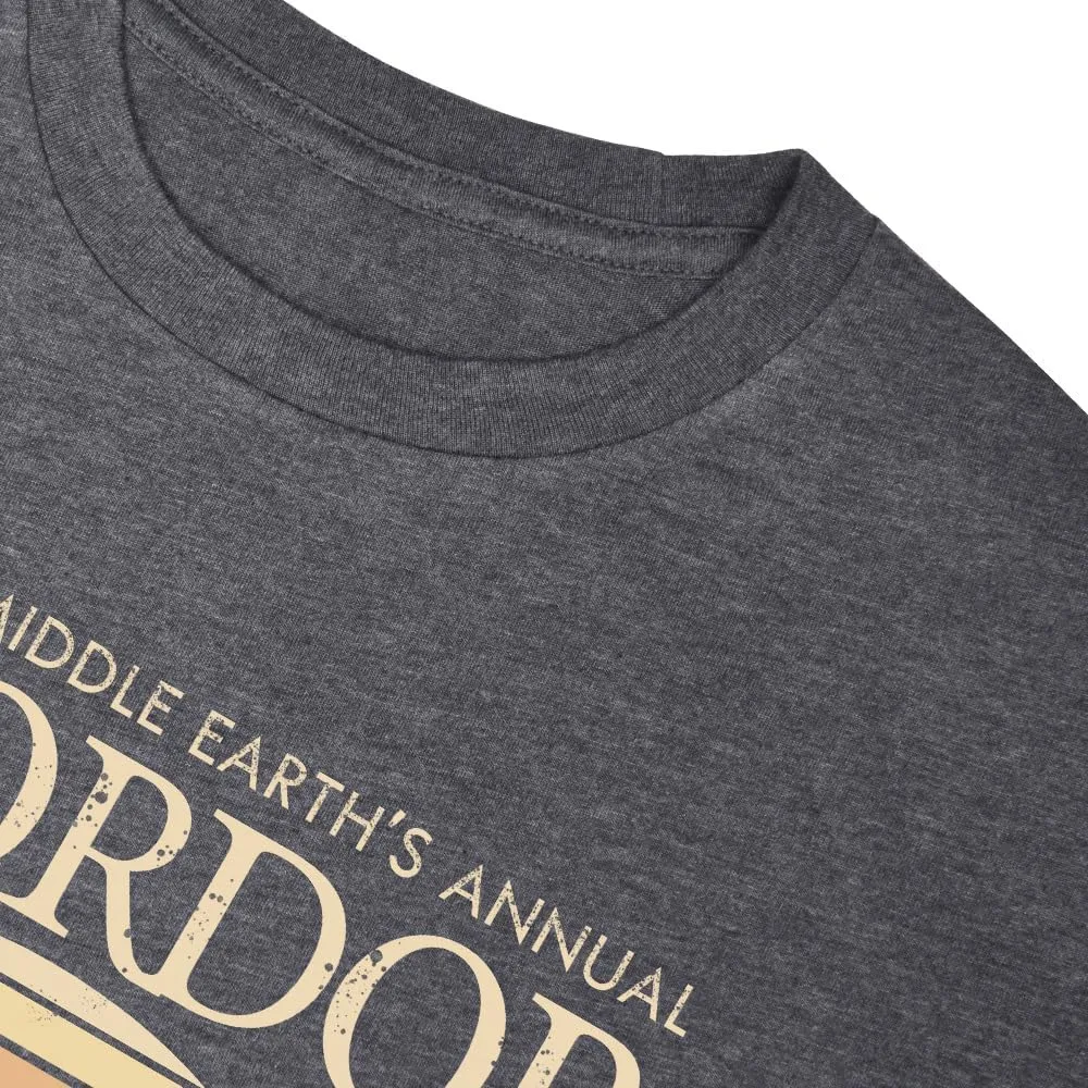 Middle Earth's Annual Mordor Fun Run one Does not Simply Walk T-Shirt for Men