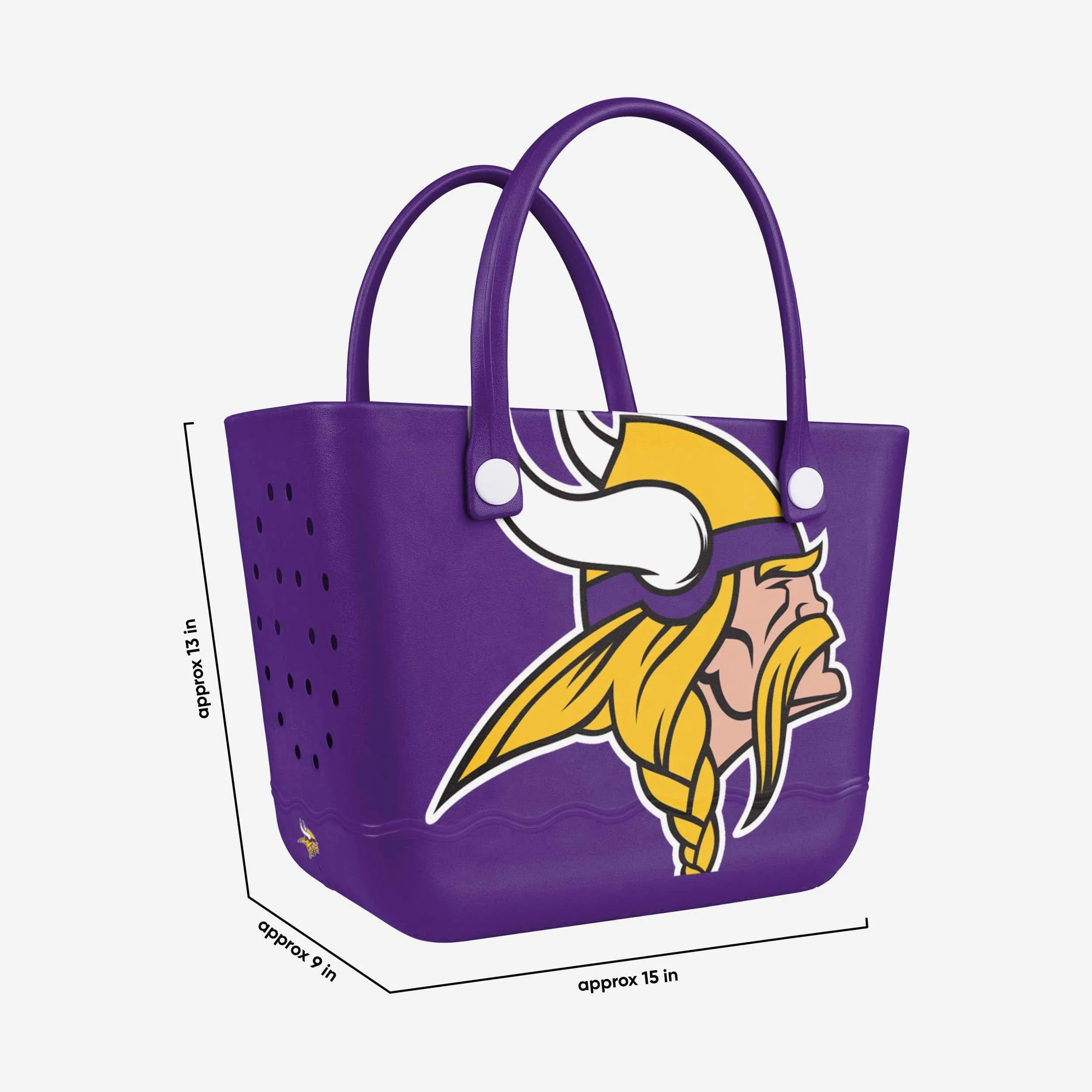 Minnesota Vikings Big Logo Tailgate Tote Bag