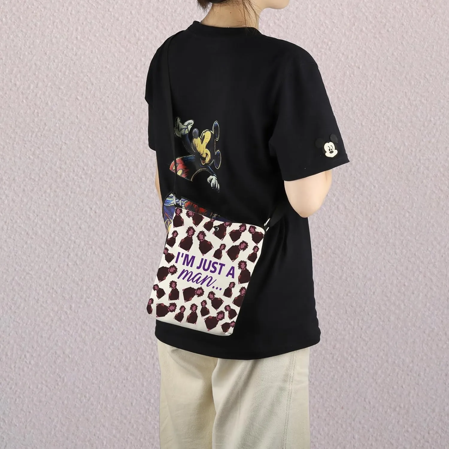 MNIGIU Musical Inspired Gift Musical Crossbody Bag Musical Merch For Musical Lover