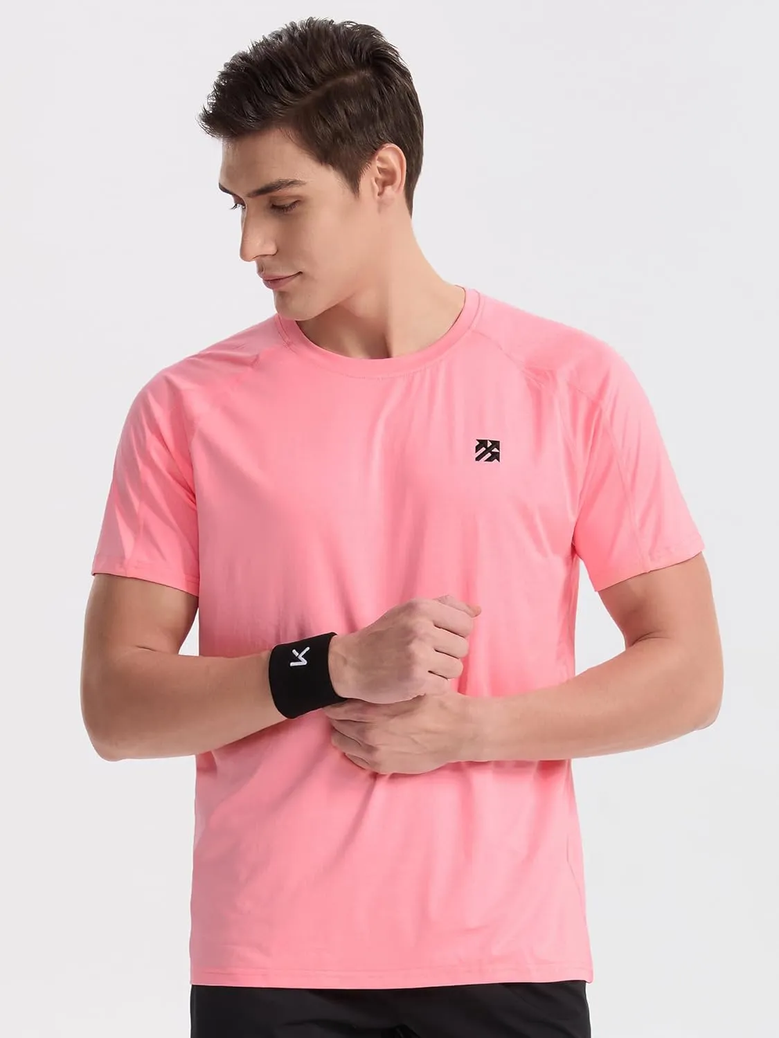 Moisture Wicking Soft Running Pickleball Workout Shirts for Men