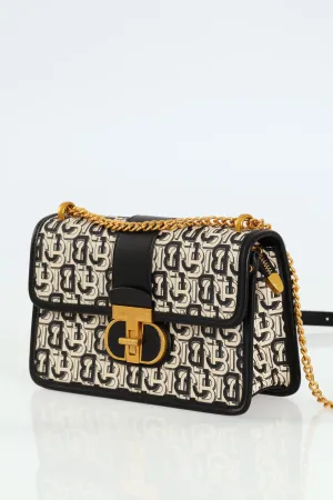 Monogram Flapover Sling Bag - Multi