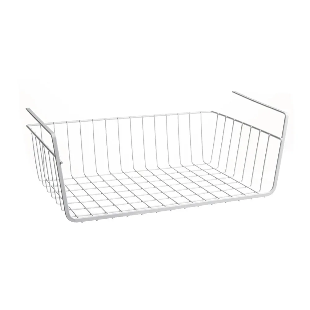 (MR.DIY) Multipurpose Hanging Metal Under Shelf Wire Basket Organizer
