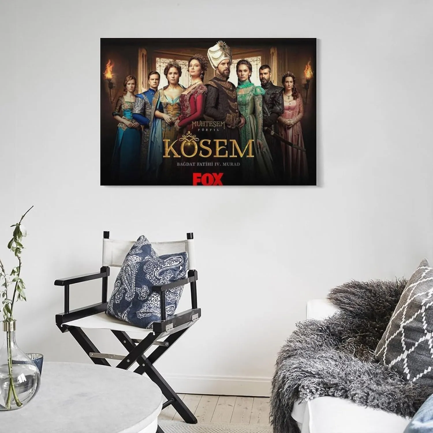 Muhtesem Yuzyil Kosem Ver8 Canvas Art Poster And Wall Art Picture Print Modern Family Bedroom Decor Posters 20x30inch(50x75cm)