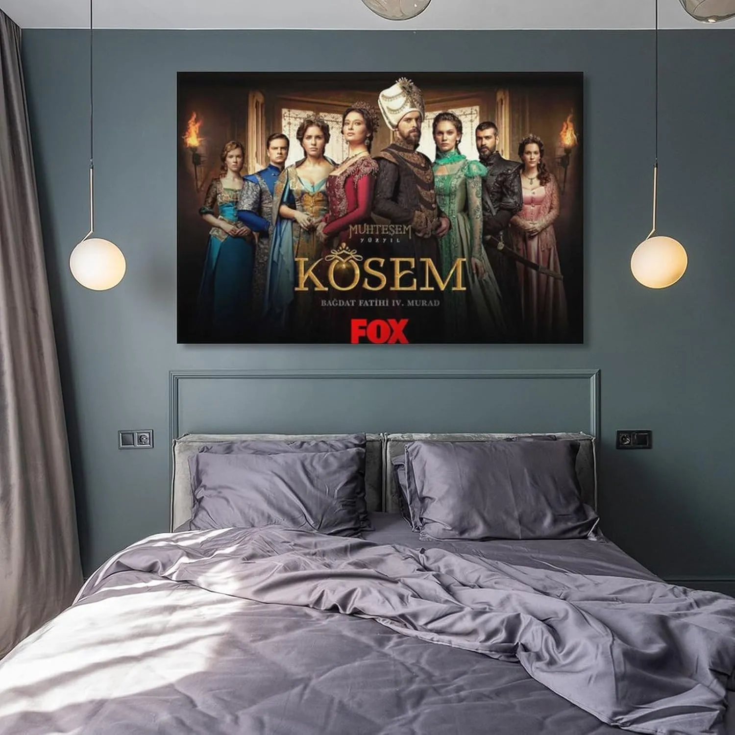 Muhtesem Yuzyil Kosem Ver8 Canvas Art Poster And Wall Art Picture Print Modern Family Bedroom Decor Posters 20x30inch(50x75cm)