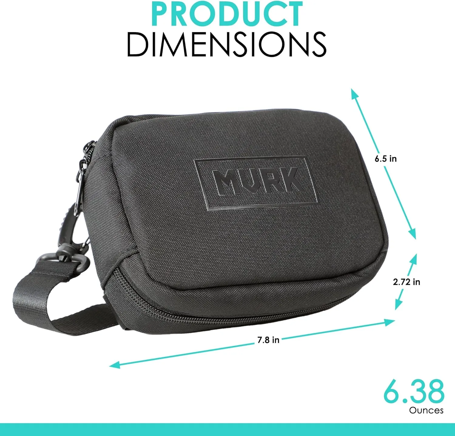 MVRK Waterproof Shoulder Bag - Sling Crossbody Backpack for Men & Women - Lightweight Sling Bag Back pack for Travel