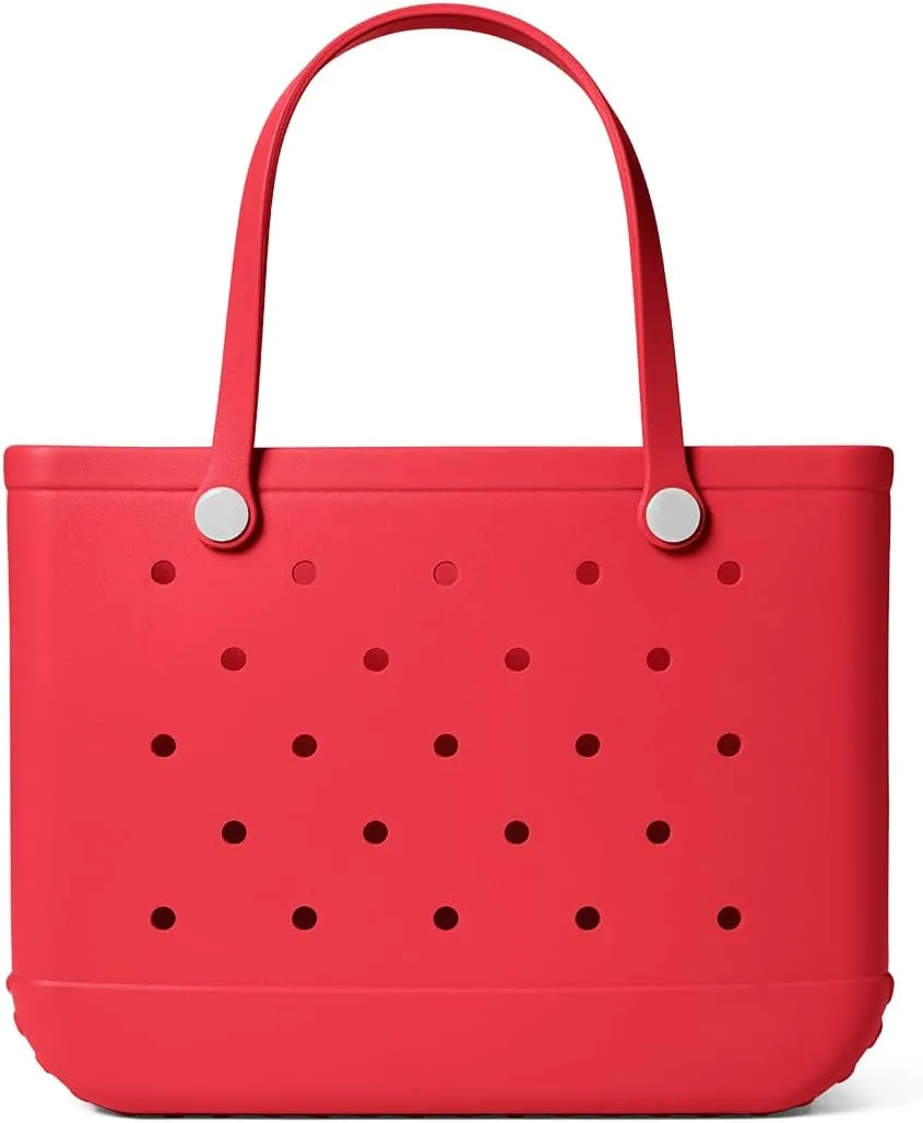 MyBeachBag Extra Large Rubber Tote Bag for Women & Men, Waterproof Lightweight Travel Beach Bag for Boat, Pool & Groceries