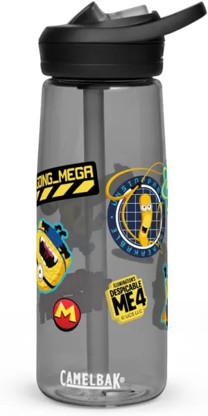 NBC Despicable Me 4 Water Bottle - Officially Licensed