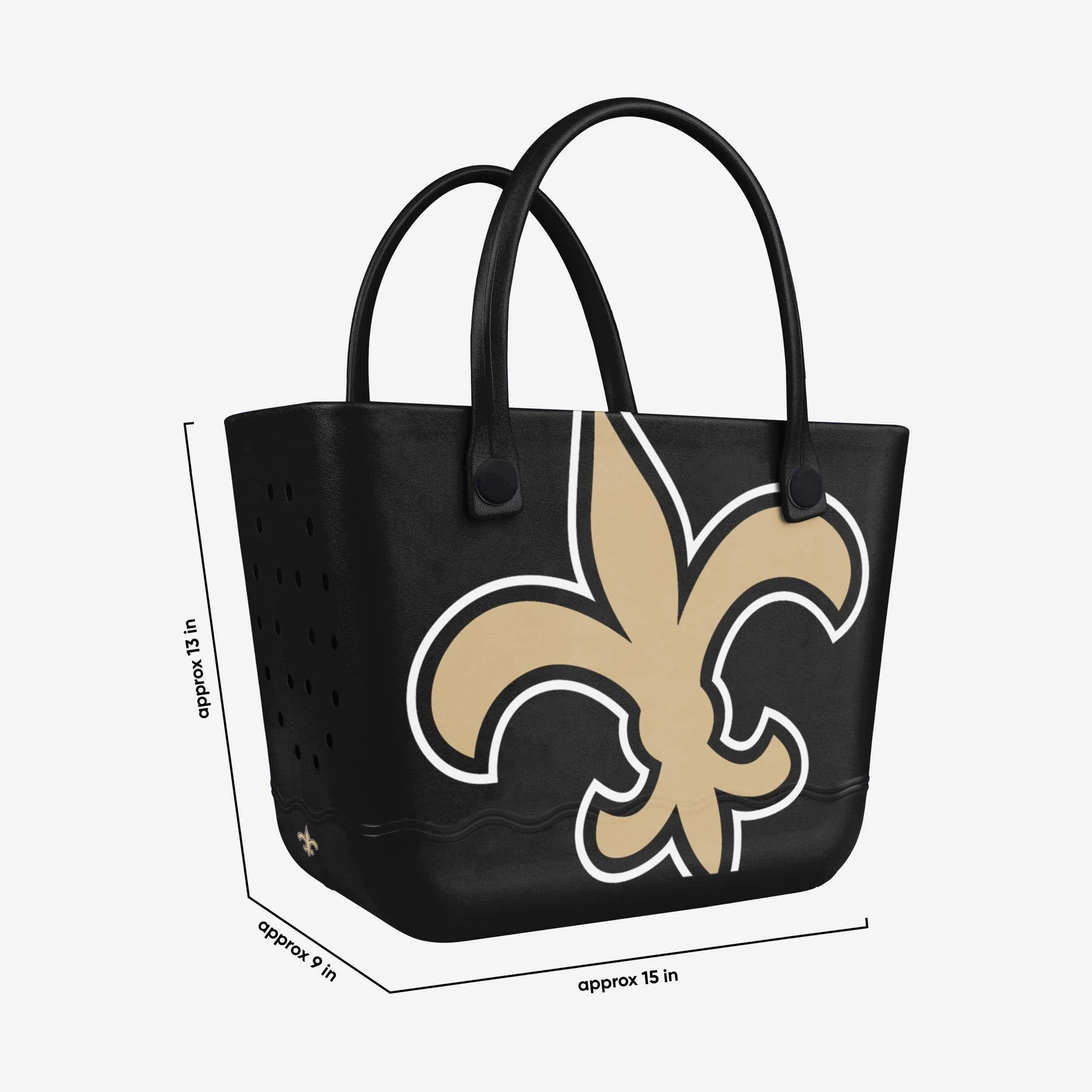 New Orleans Saints Big Logo Tailgate Tote Bag
