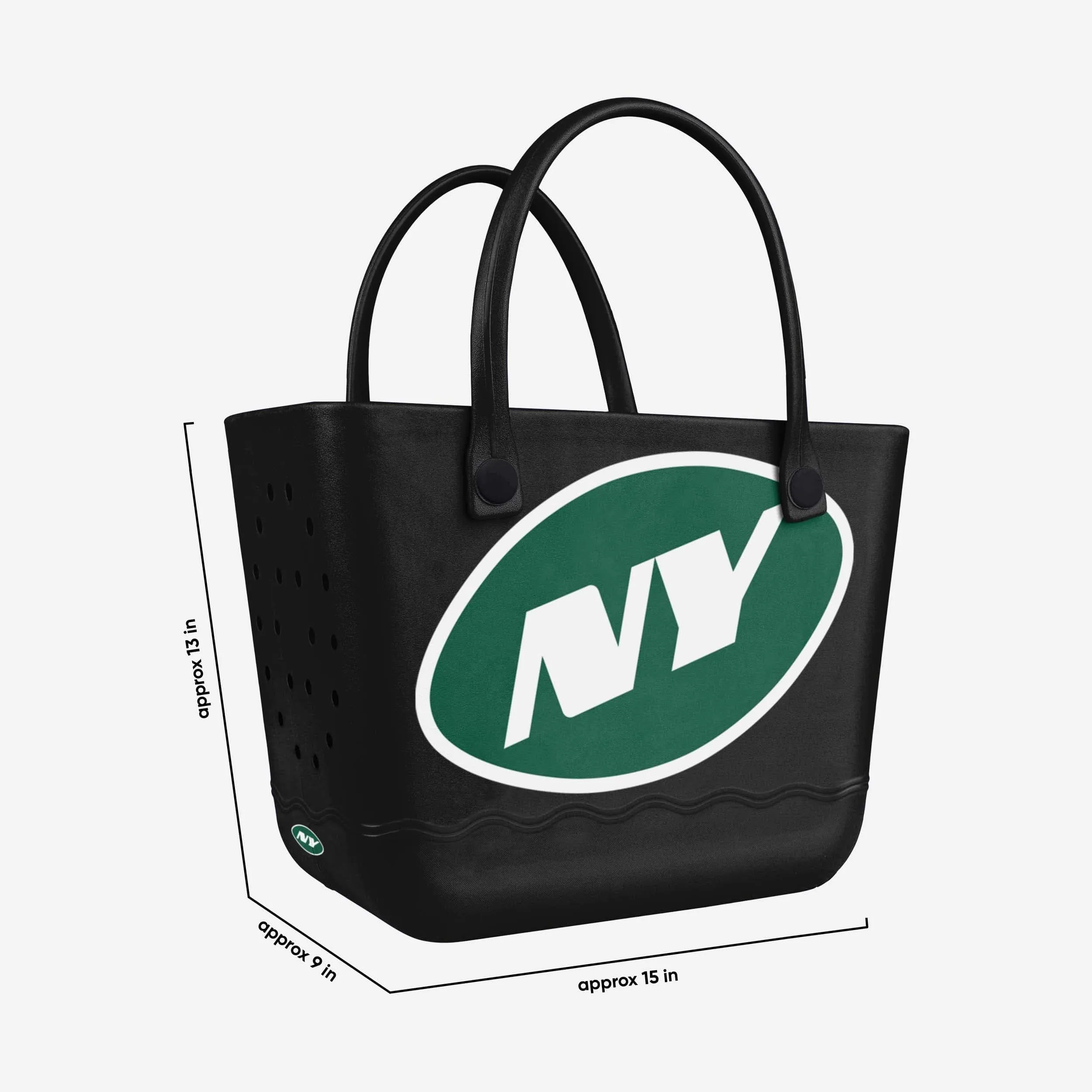 New York Jets Big Logo Tailgate Tote Bag