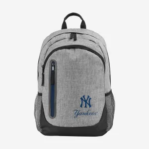 New York Yankees Heather Grey Bold Color Backpack