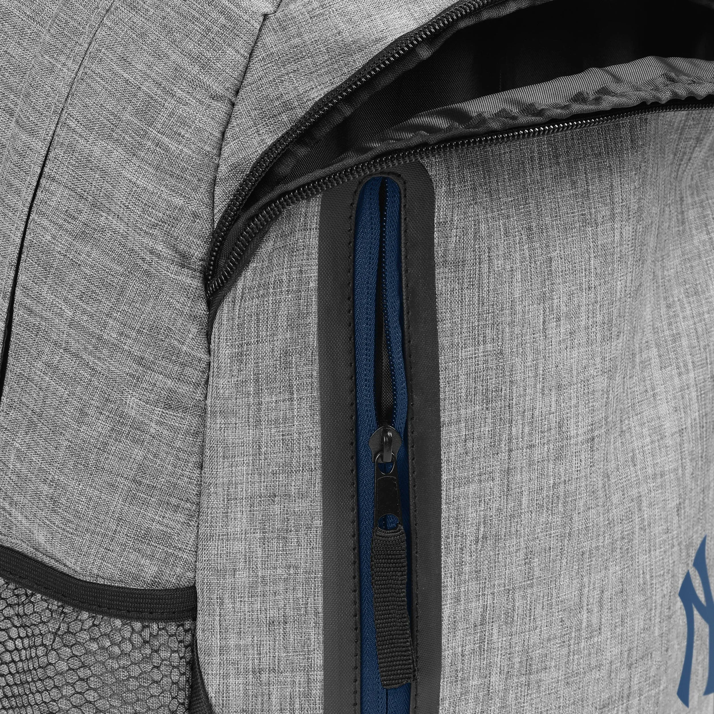 New York Yankees Heather Grey Bold Color Backpack