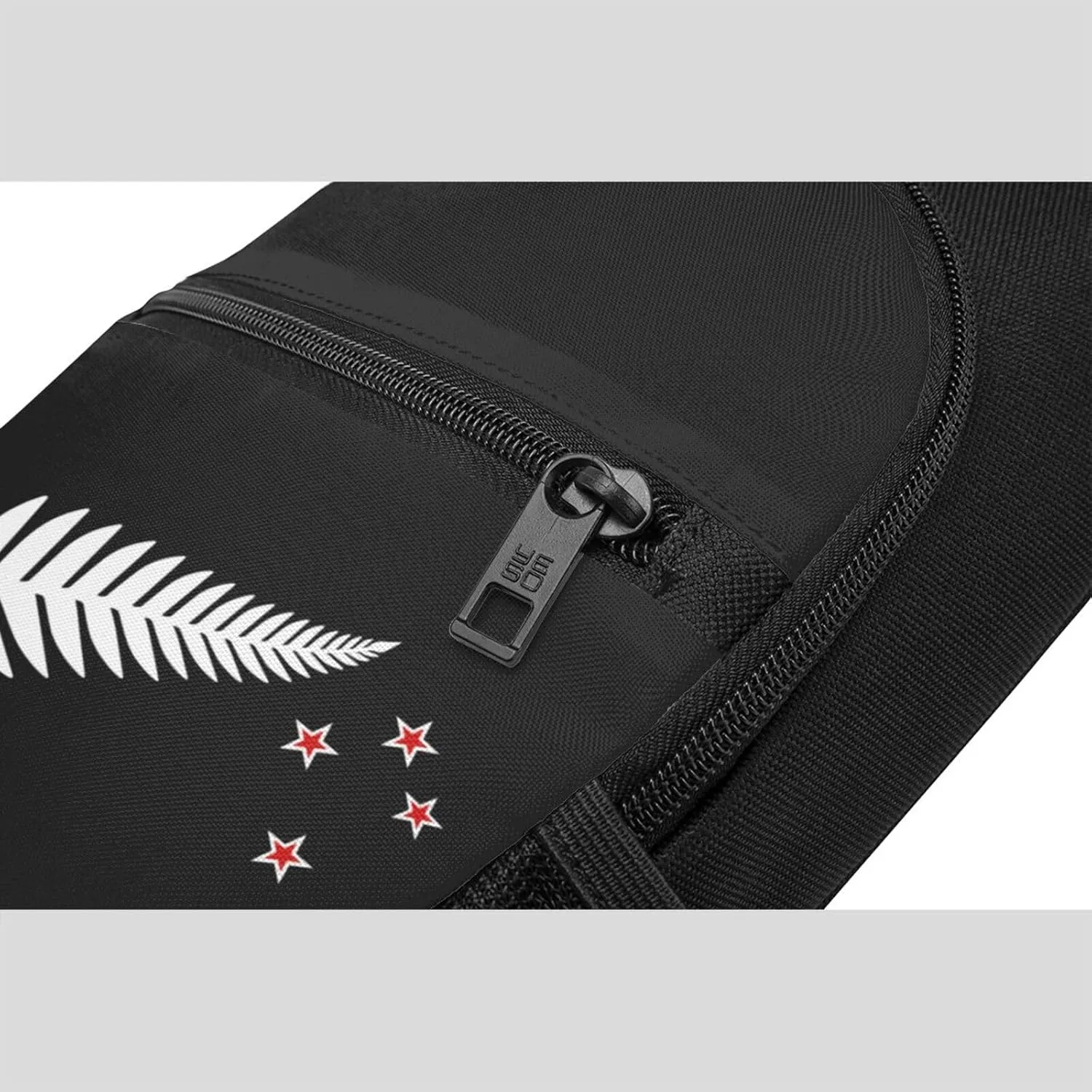 New Zealand Maori Fern Sling Bag Crossbody Backpack Shoulder Casual Daypack Bags for Men Women