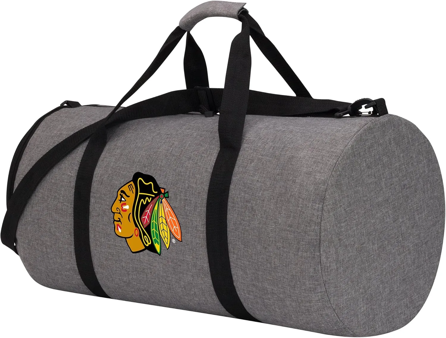 NHL Chicago Blackhawks "Wingman" Duffel, 24" x 12" x 12"