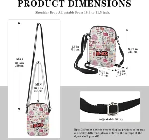 Night Out Gift Gambling Lover Gift Game Kit Crossbody Bag Dice Game Accessory Bag (BunEra CB)