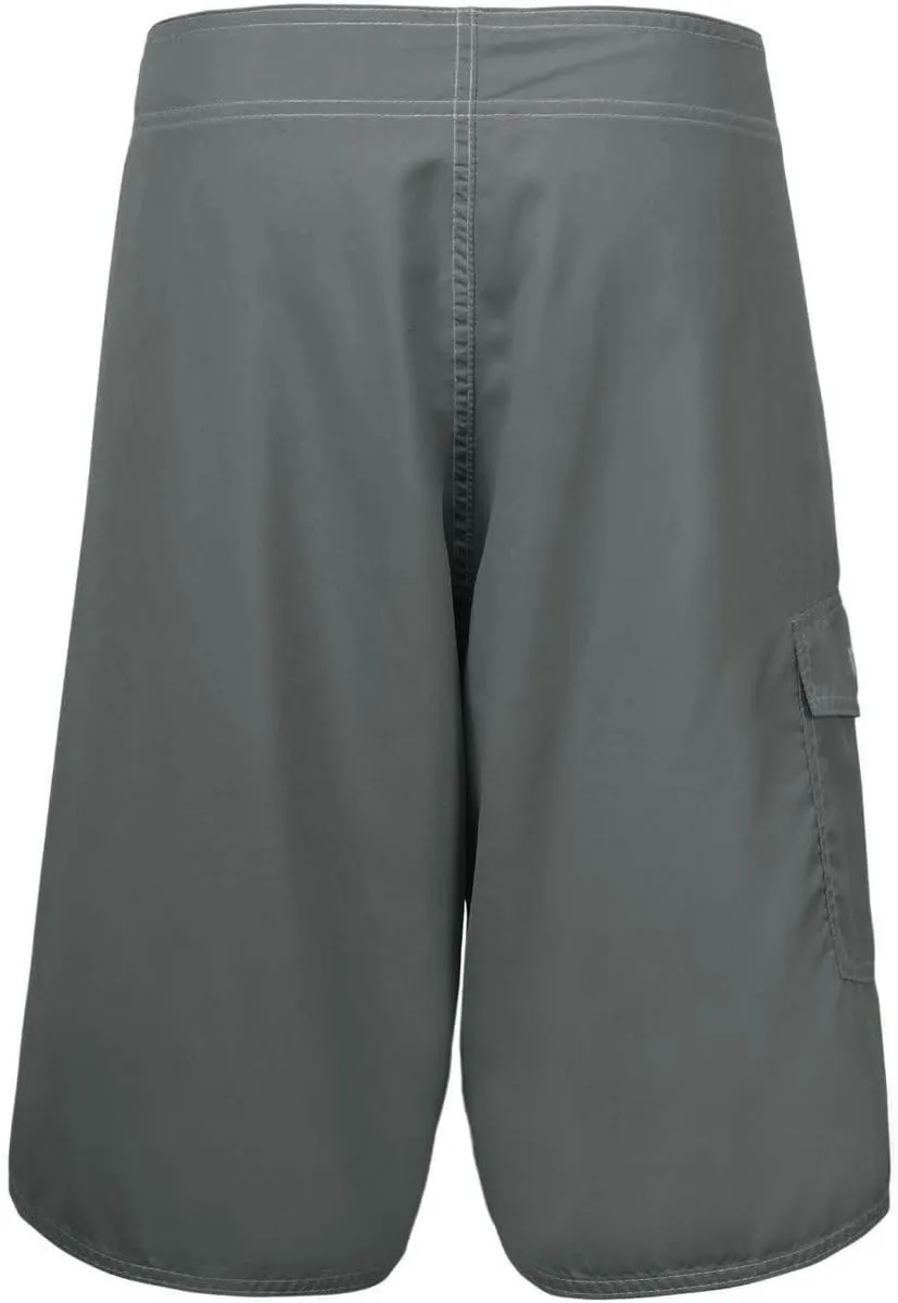 Nonwe Men's Solid Lightweight Beach Shorts Half Pants with Lining