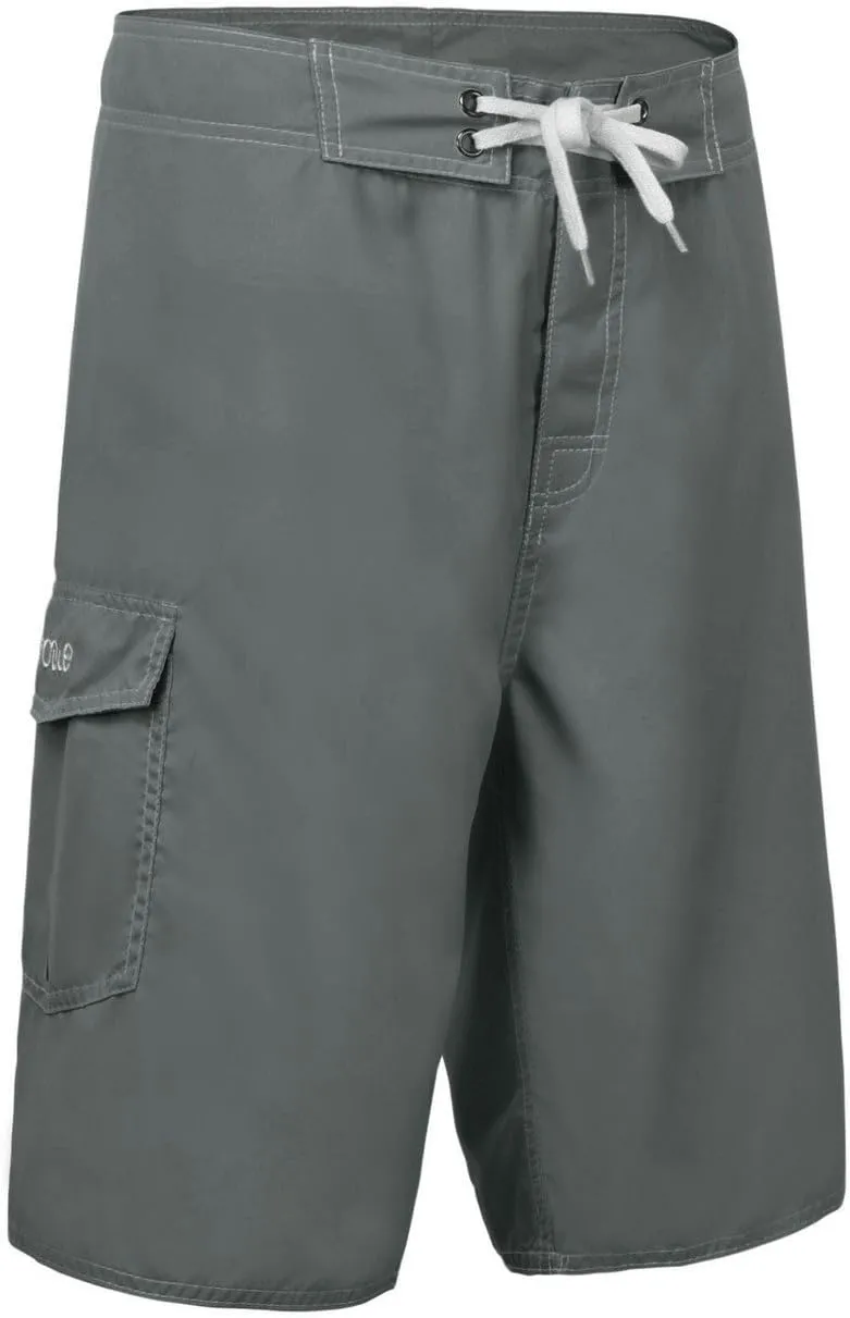 Nonwe Men's Solid Lightweight Beach Shorts Half Pants with Lining