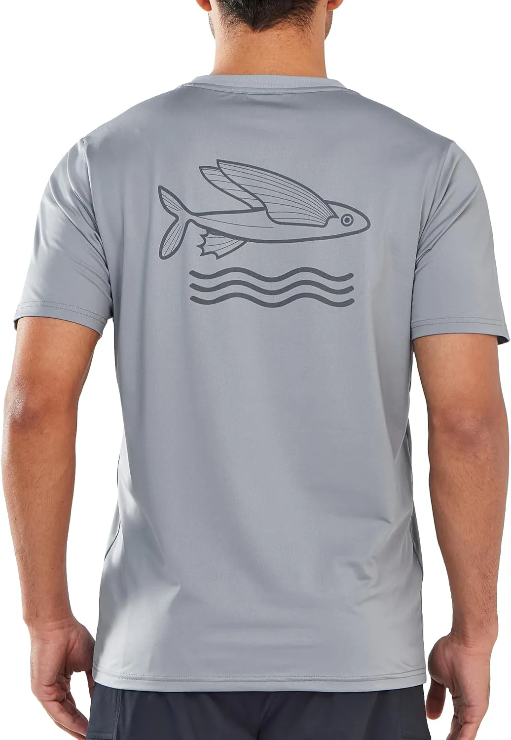 NORTHYARD Mens Rash Guard Shirt UPF 50  UV Sun Protection Short Sleeve Athletic T-Shirts for Men Quick Dry Fishing Beach Swim