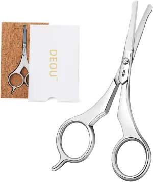 Nose Hair Trimmer - Paris Tower - Inspired Design with Tail Handle - Premium Stainless Steel - All - in - One Grooming & Multipurpose Shears - Safe, Hygienic & Portable