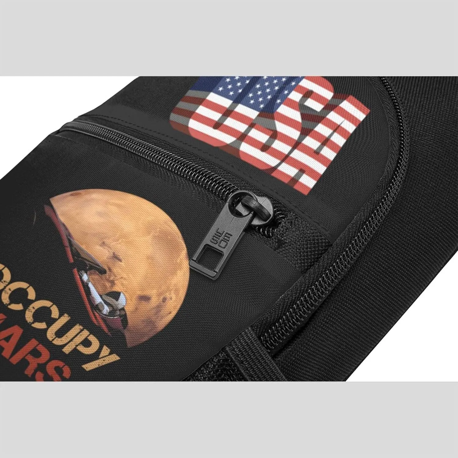 Occupy Mars，Fashion One-Shoulder Bag，Anti-Theft Crossbody Shoulder Chest Bag