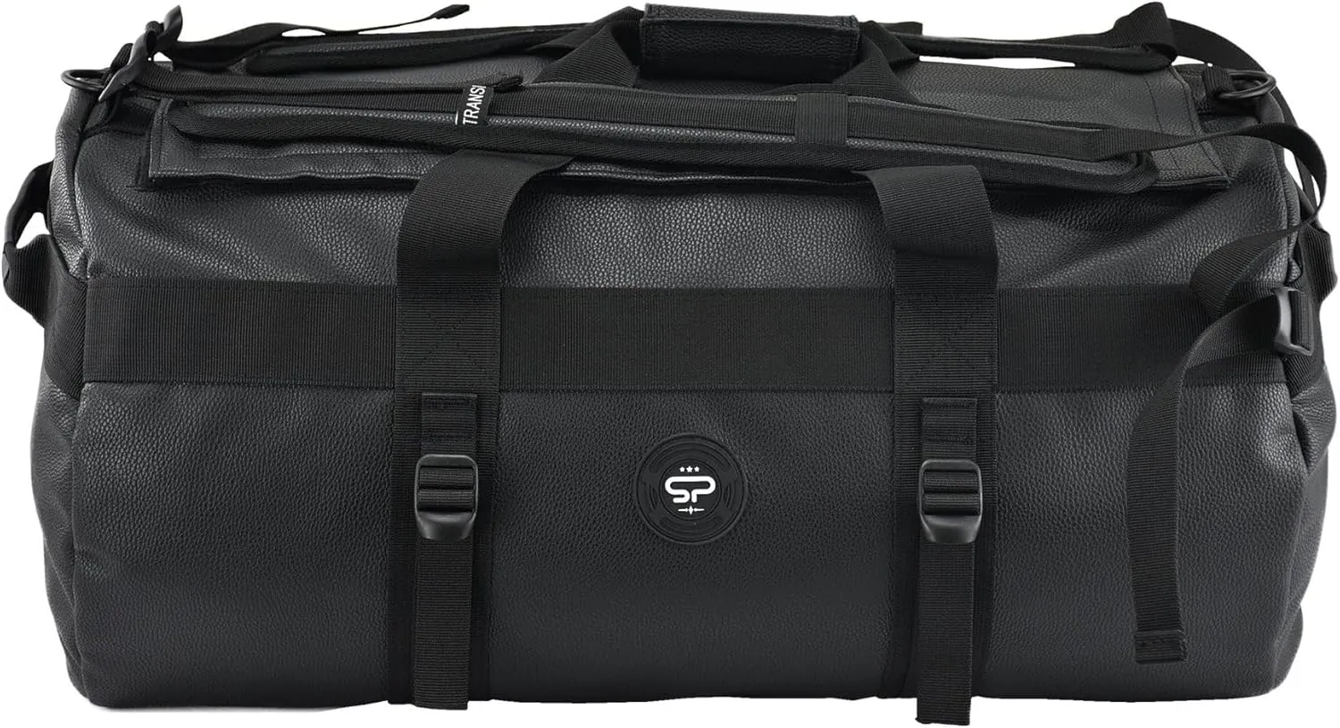 Odor Resistant Transporter Leather Duffel Bag Backpack for Travel, Gym Bag, Overnight Weekend, Carry On Luggage