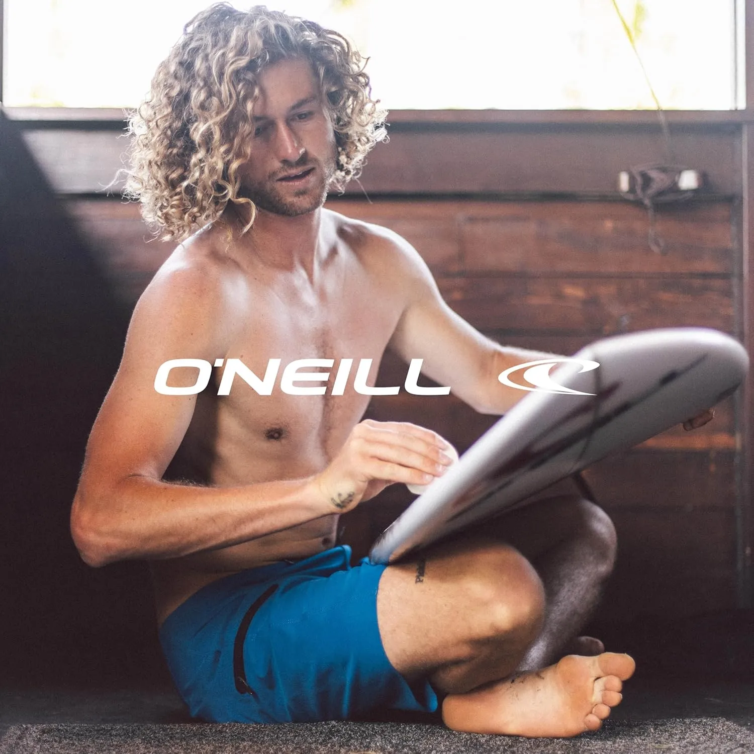 O'NEILL Mens Lennox Volley Swim Trunks - 17 Inch Inseam Boardshorts for Men with Elastic Waist and Pockets