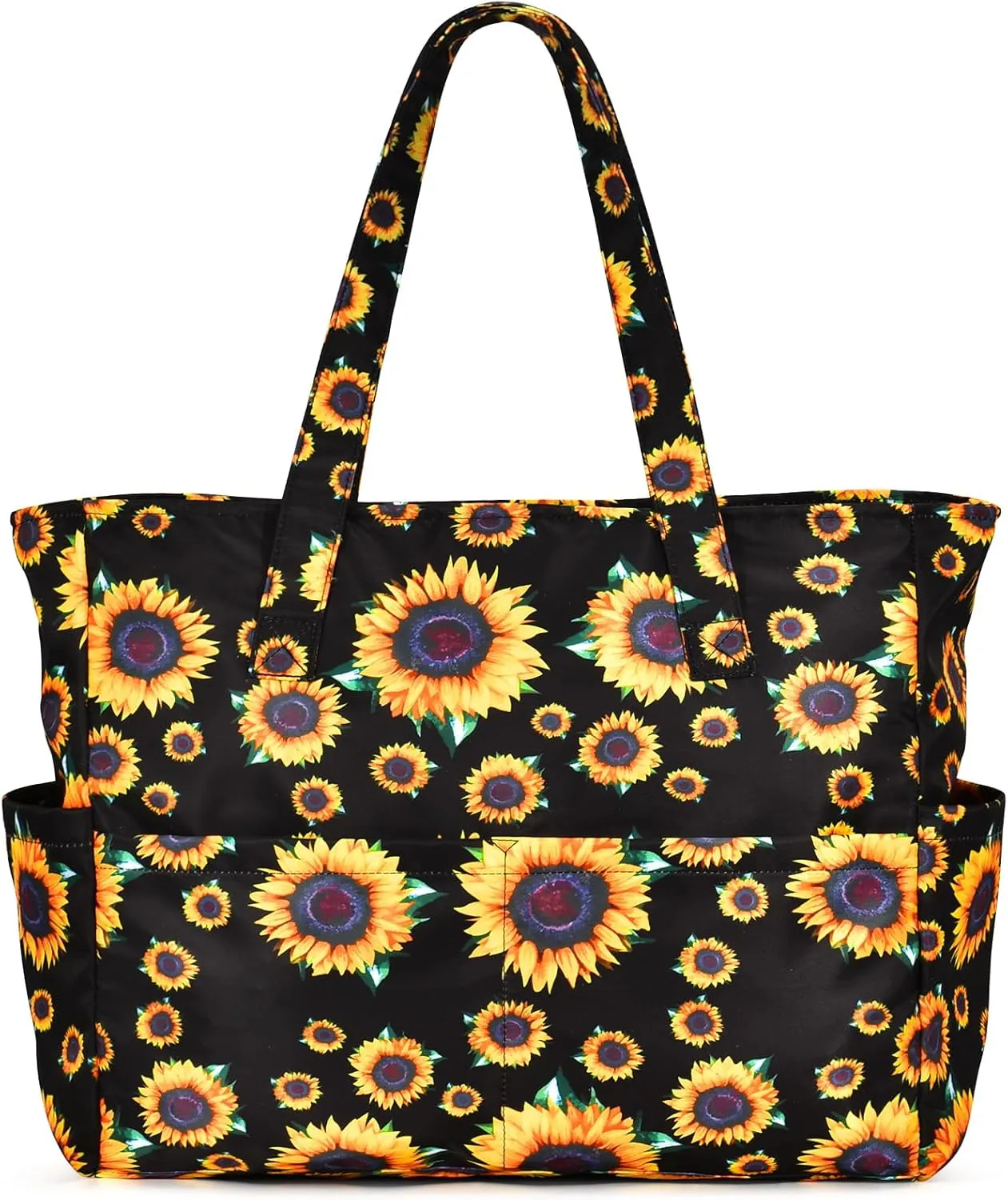 oscaurt Beach Bags for Women Large Waterproof Sandproof Beach Tote Swim Pool Bag with Zipper for Travel Vacation Essentials