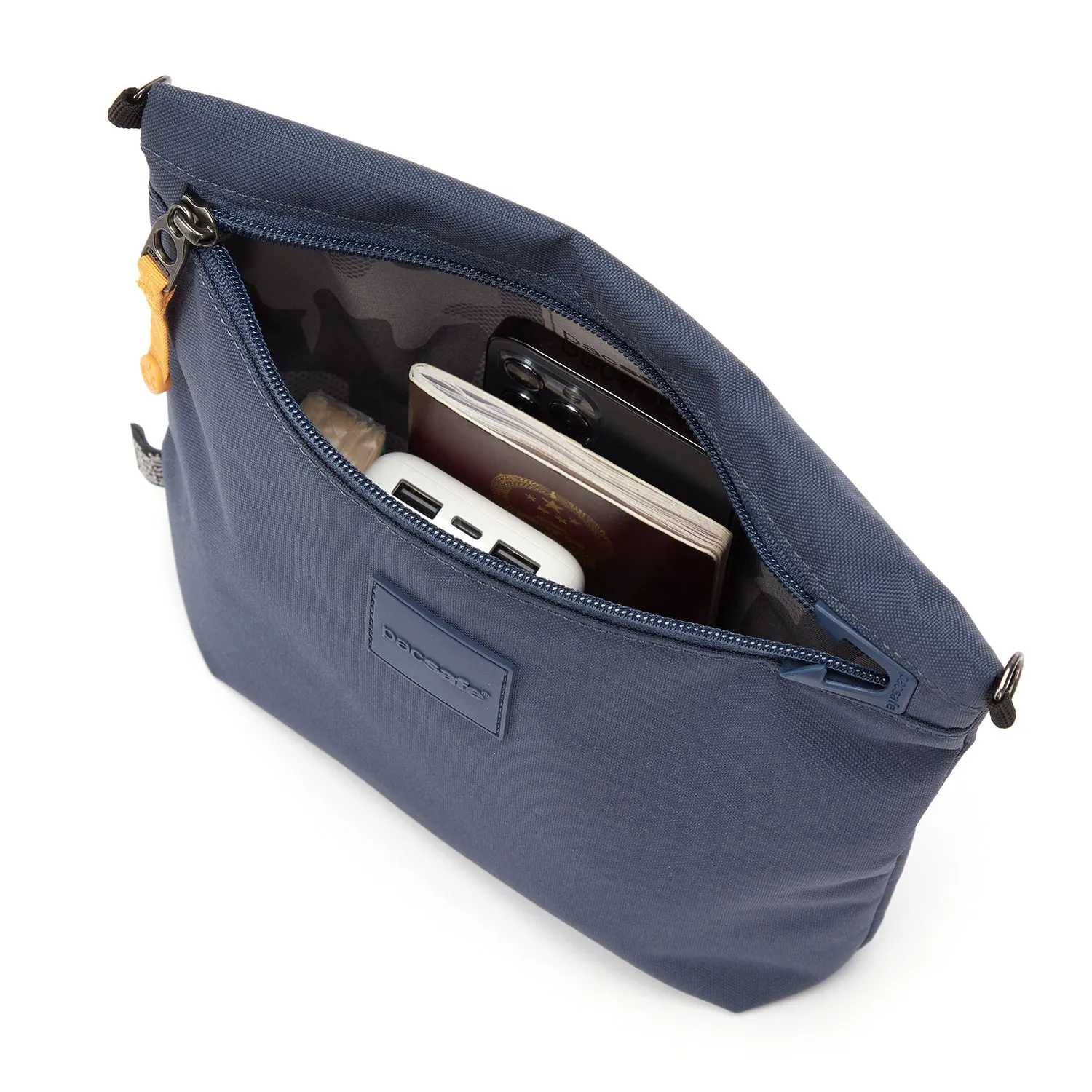 Pacsafe Go Anti-Theft Crossbody Pouch (Coastal Blue)