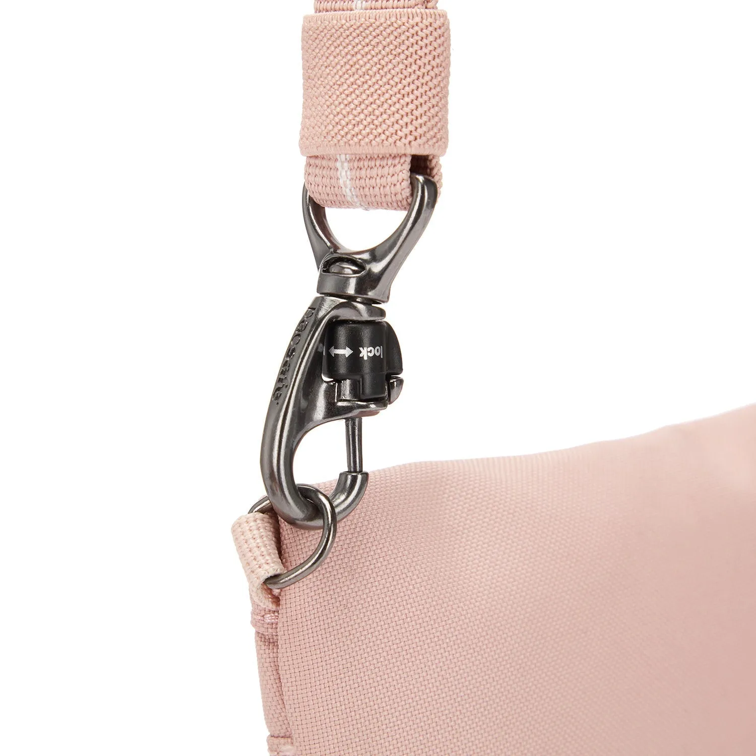 Pacsafe Go Anti-Theft Crossbody Pouch (Sunset Pink)