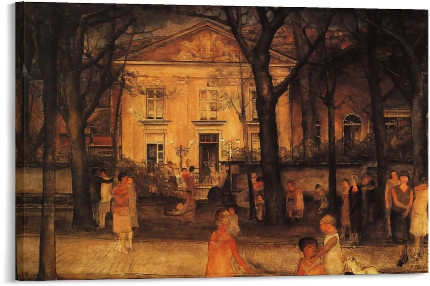 Paul Delvaux Posters Print (10) Picture Print Wall Art Poster Painting Canvas Posters Artworks Gift Idea Room Aesthetic 08x12inch(20x30cm)