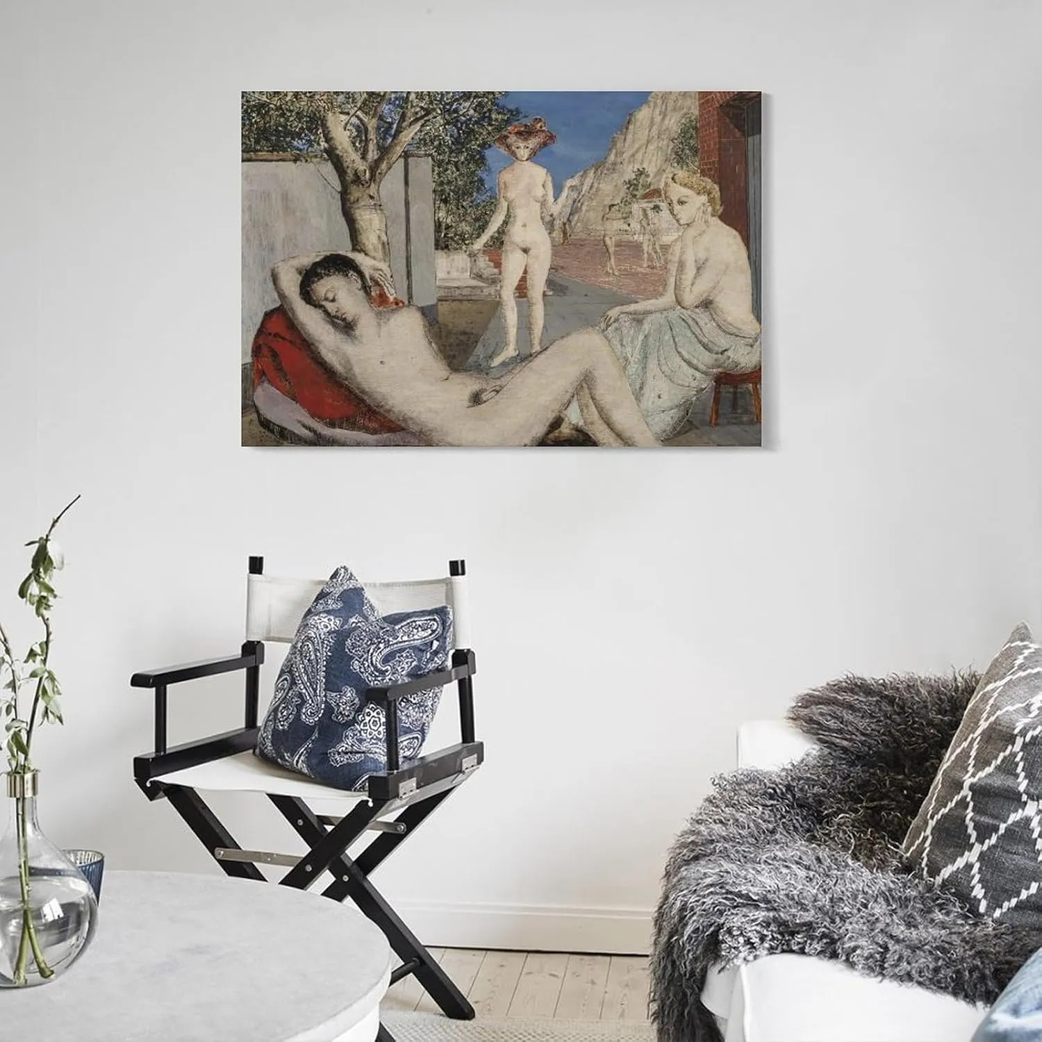 Paul Delvaux Posters Print (5) Gifts Canvas Painting Poster Wall Art Decorative Picture Prints Modern Decor Framed-unframed 08x12inch(20x30cm)