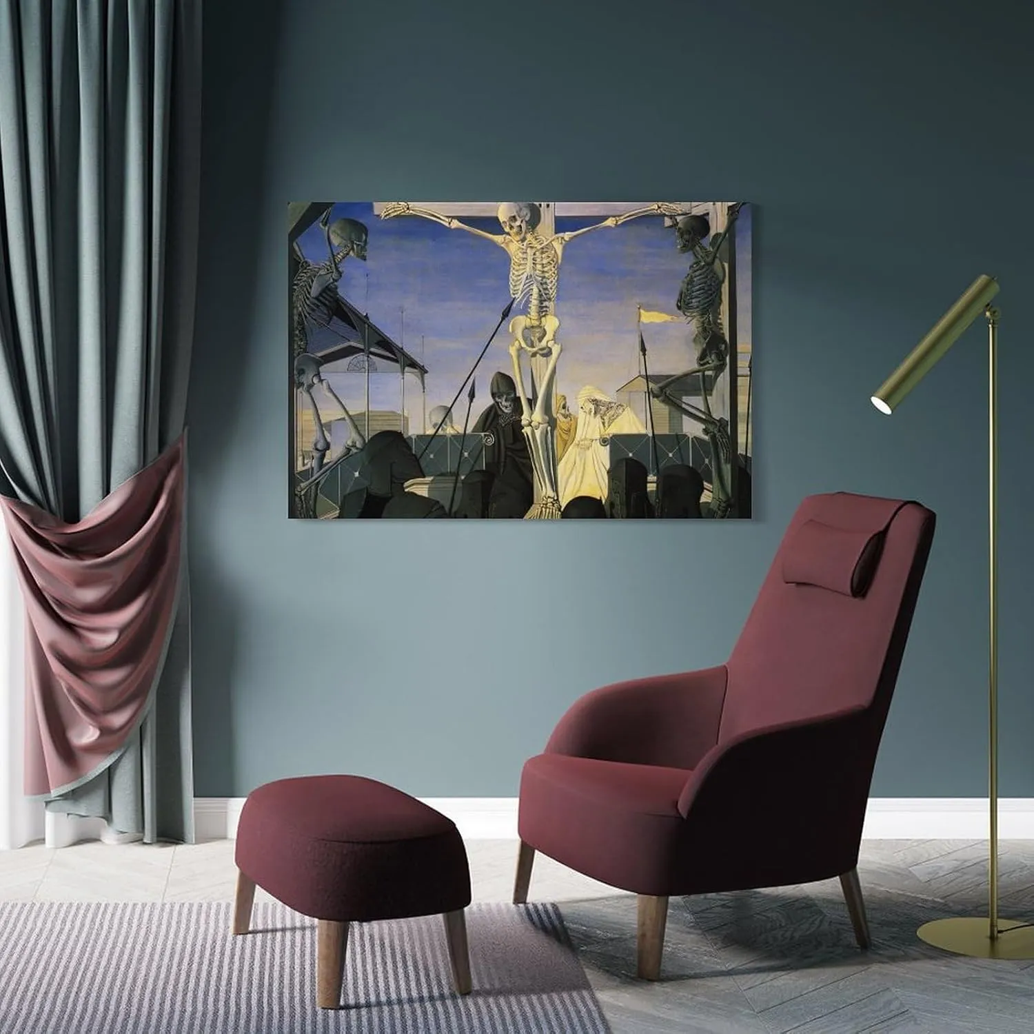 Paul Delvaux Posters Print (9) Print Photo Art Painting Canvas Poster Home Decorative Bedroom Modern Decor Posters Gifts 12x18inch(30x45cm)
