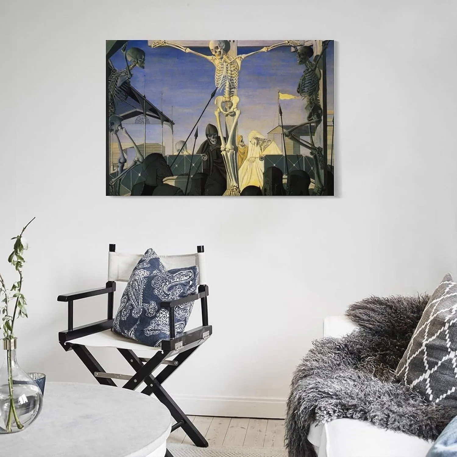 Paul Delvaux Posters Print (9) Print Photo Art Painting Canvas Poster Home Decorative Bedroom Modern Decor Posters Gifts 12x18inch(30x45cm)