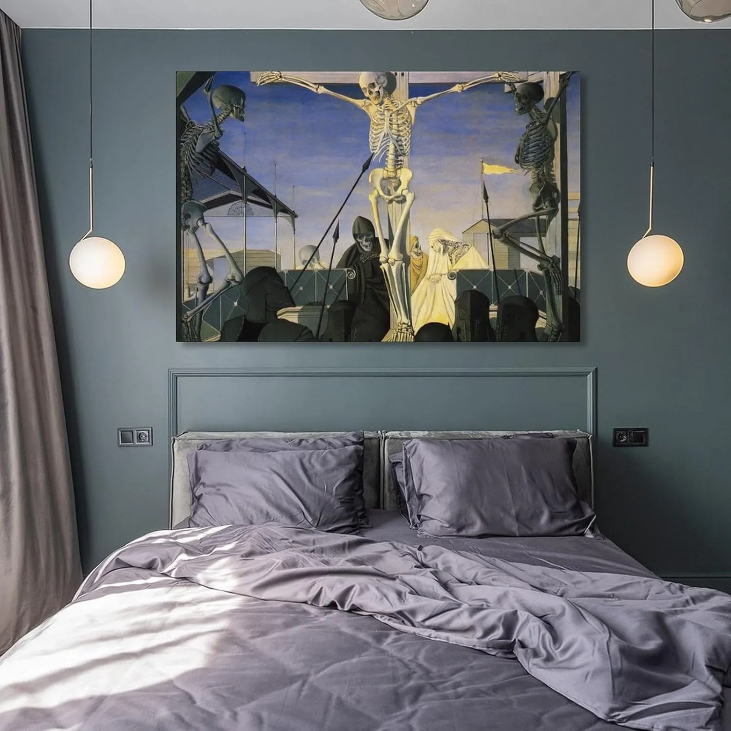 Paul Delvaux Posters Print (9) Print Photo Art Painting Canvas Poster Home Decorative Bedroom Modern Decor Posters Gifts 12x18inch(30x45cm)