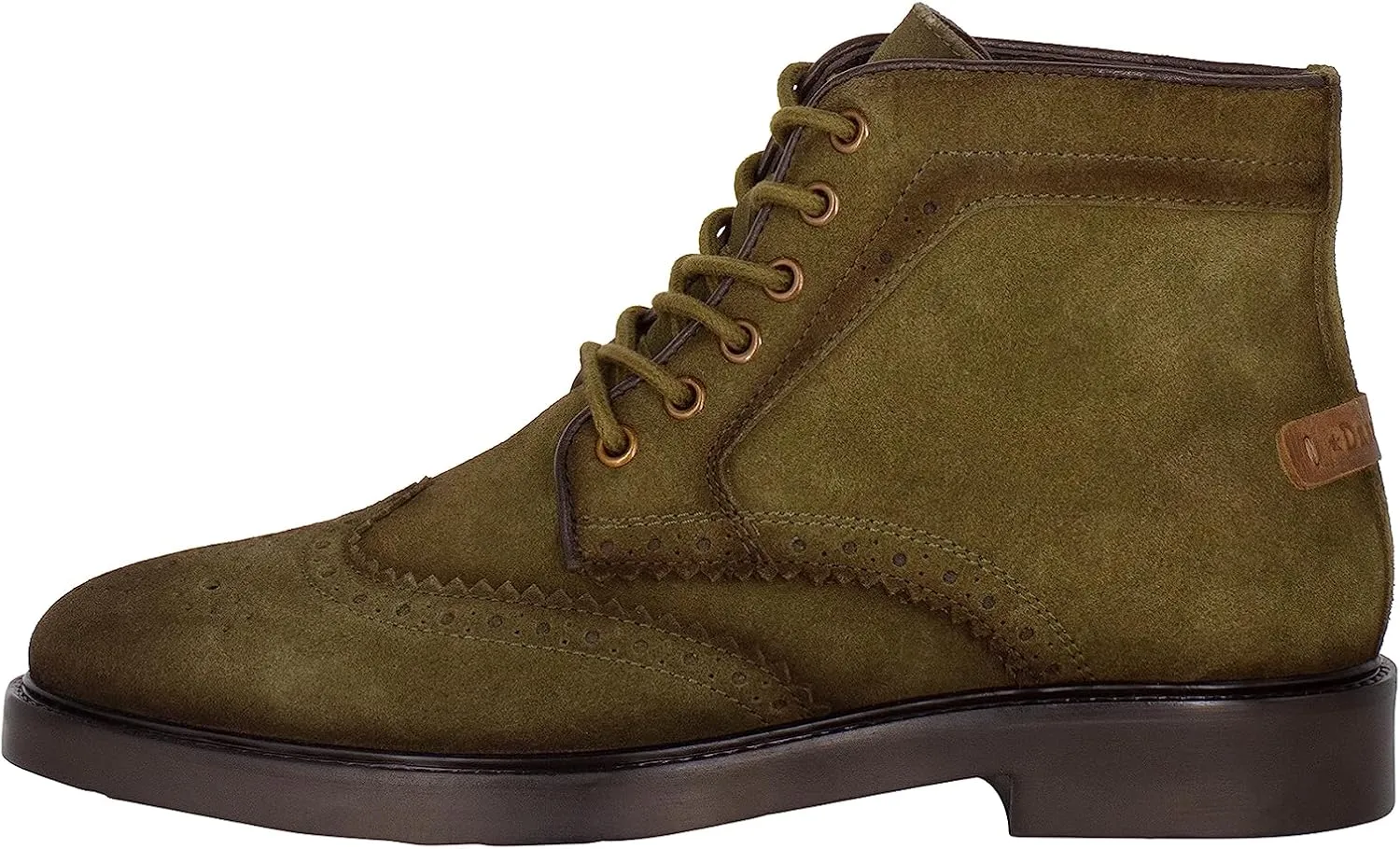 PHILON Men's Classic Brogue Ankle Boots