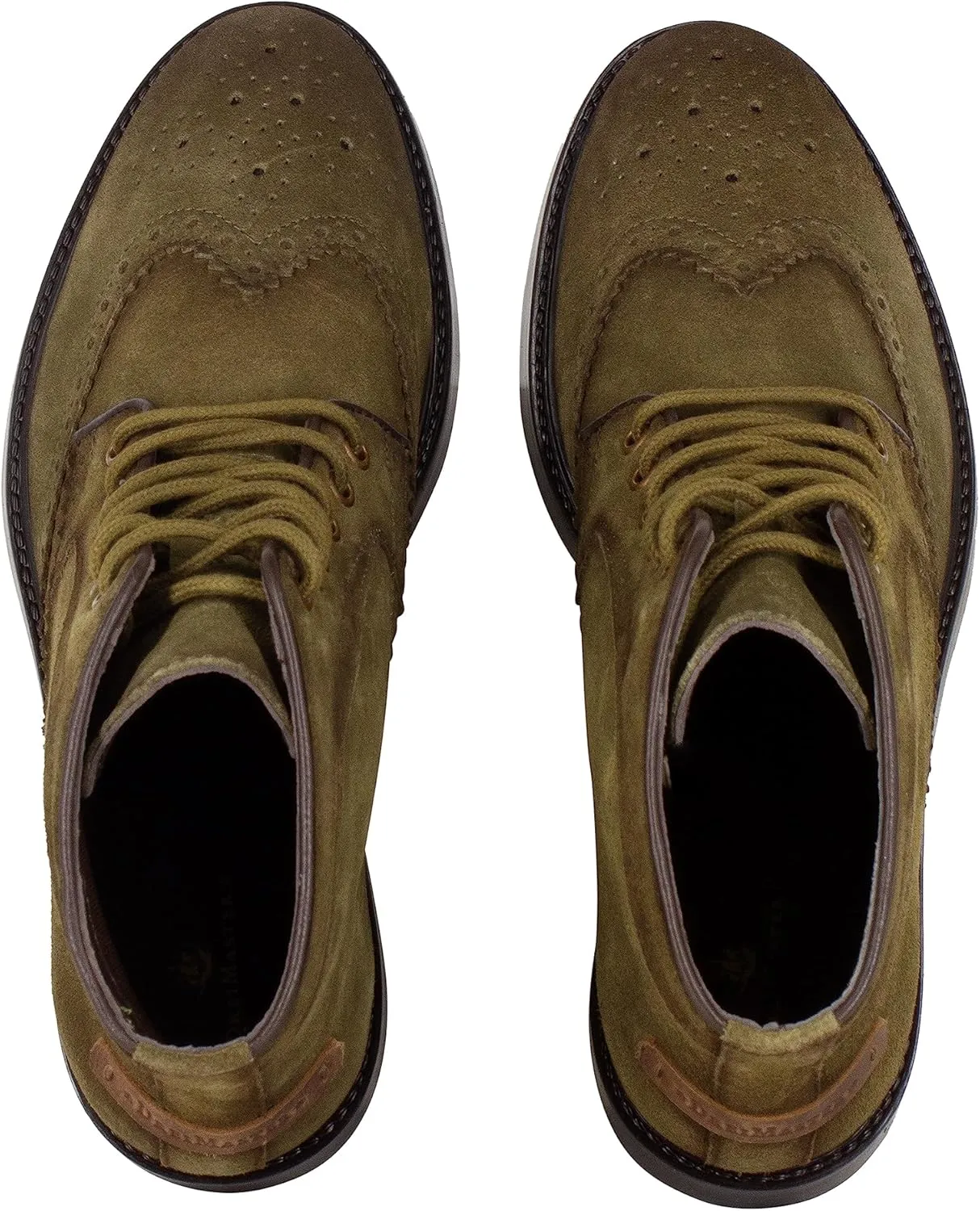 PHILON Men's Classic Brogue Ankle Boots