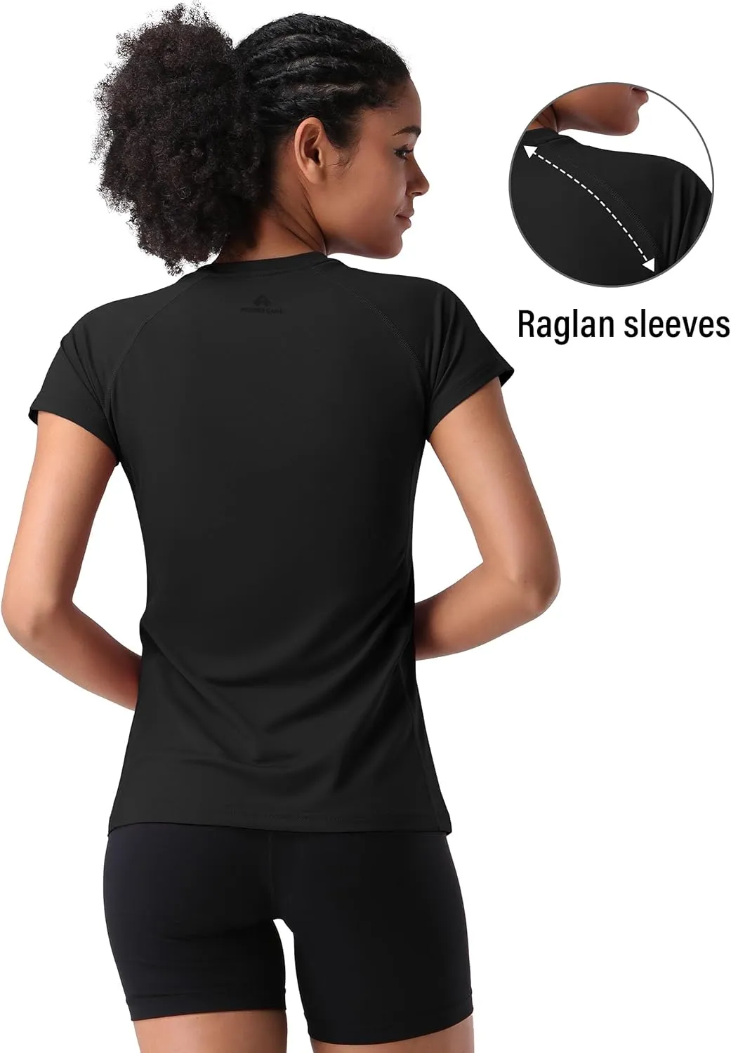 Pioneer Camp Women's Moisture Wicking T-Shirt Short Sleeve Quick Dry Shirts Gym Workout Athletic Running Tops Crew Neck Tees