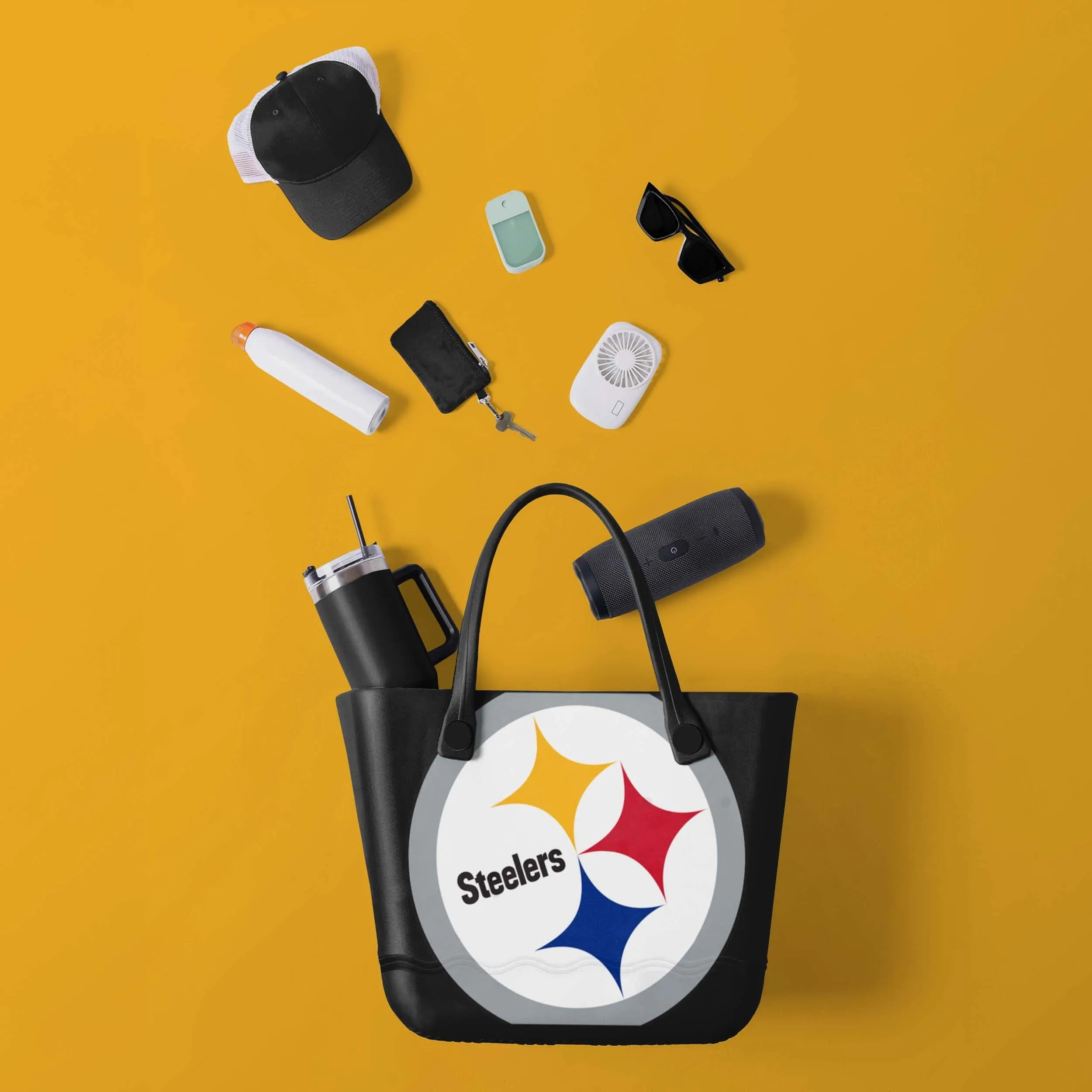 Pittsburgh Steelers Big Logo Tailgate Tote Bag