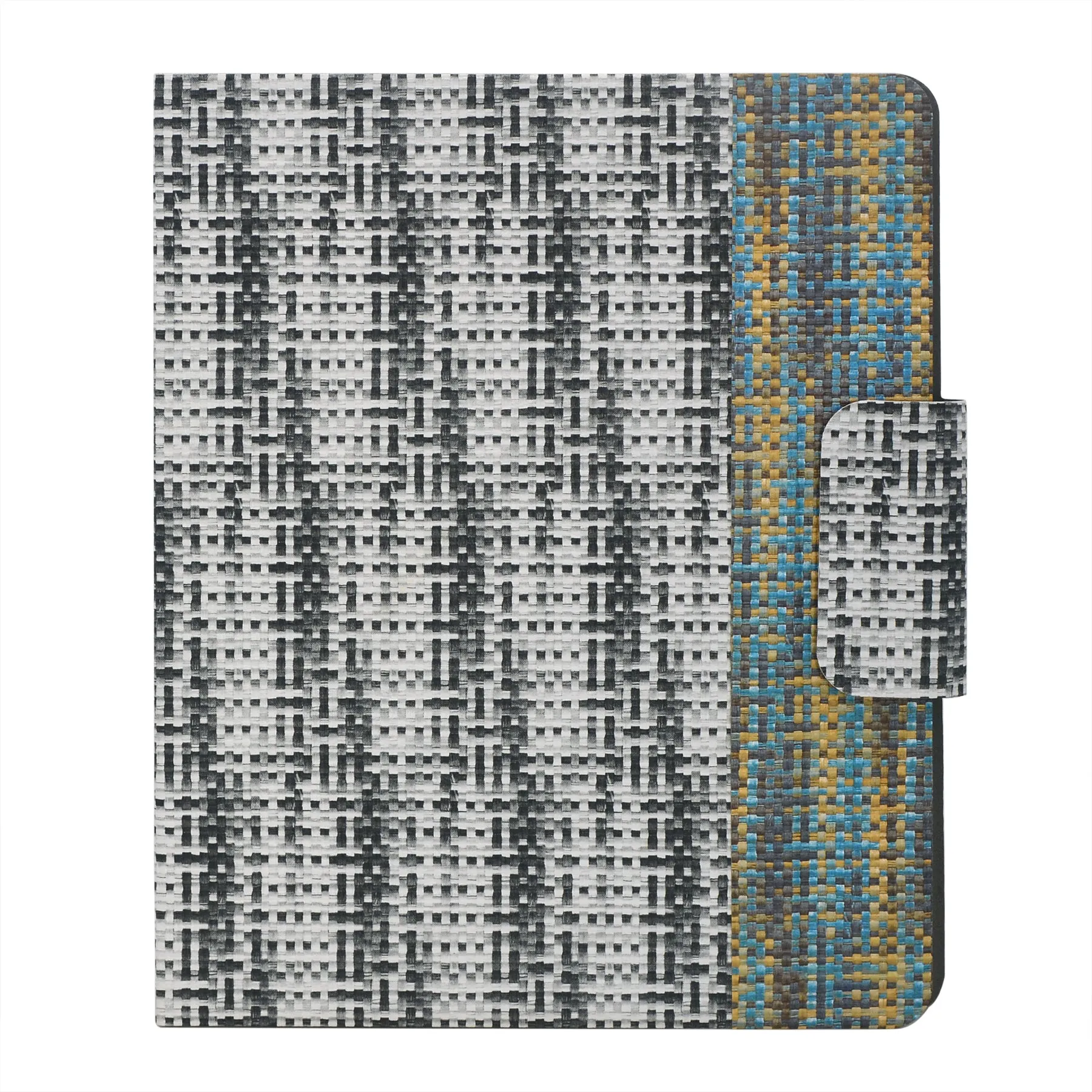 Pixel Style Portfolio Whiteboard Padfolio with Expanded Document Bag, 3-Ring Binder Business Organizer Portfolio Case