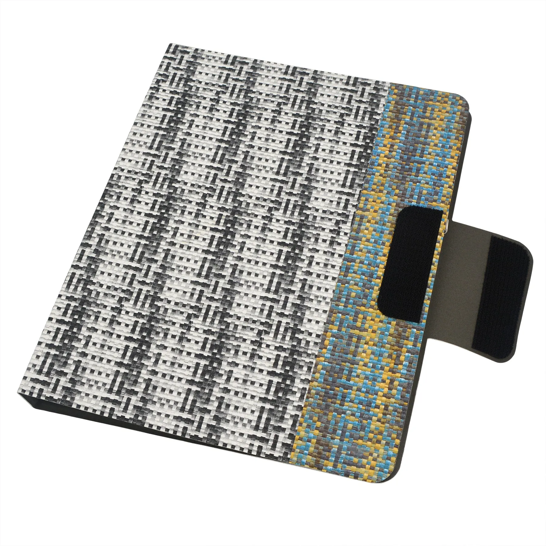 Pixel Style Portfolio Whiteboard Padfolio with Expanded Document Bag, 3-Ring Binder Business Organizer Portfolio Case