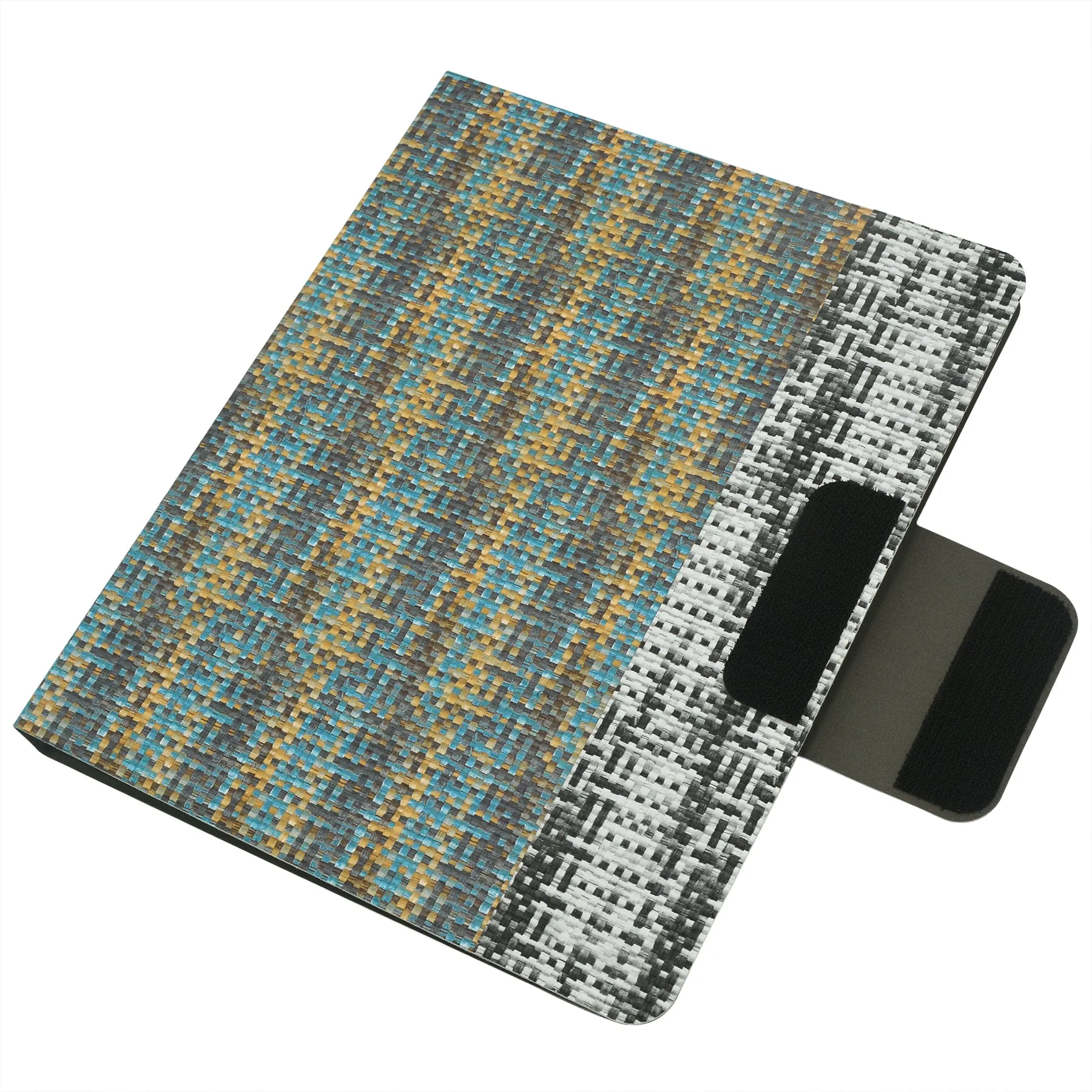 Pixel Style Portfolio Whiteboard Padfolio with Expanded Document Bag, 3-Ring Binder Business Organizer Portfolio Case