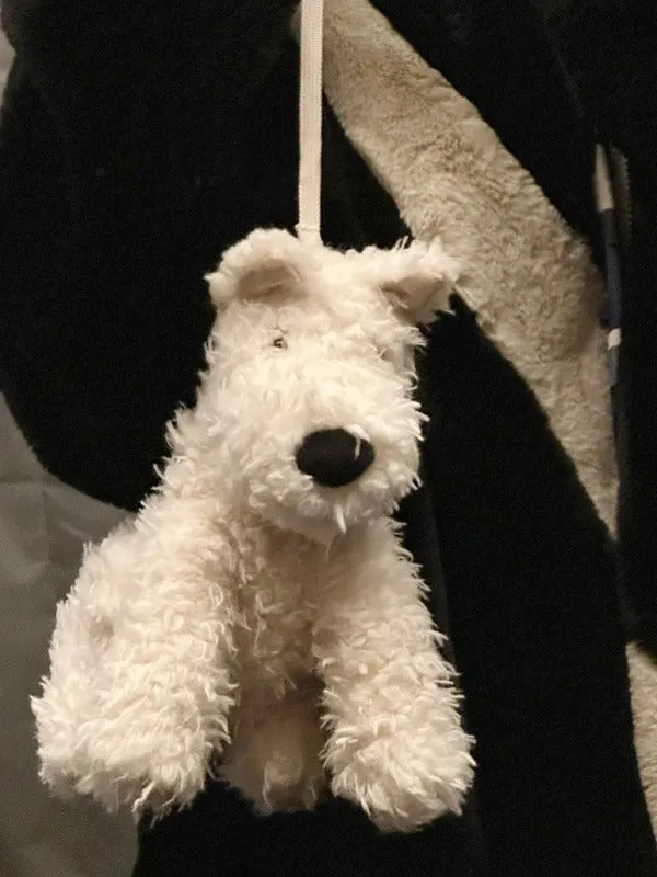 Plush Doll Sausage Dog West Highland Crossbody Bags