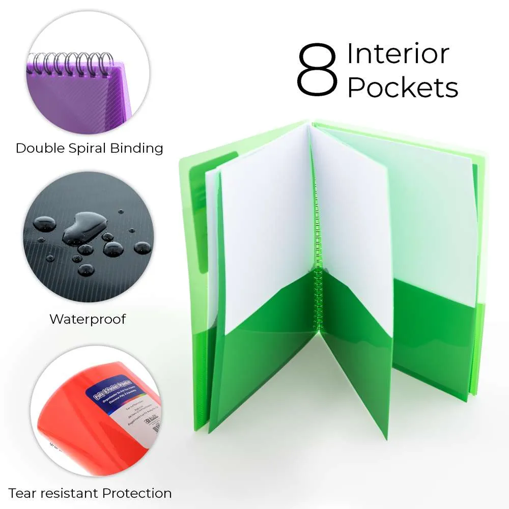 Poly 8 Pockets Organizer